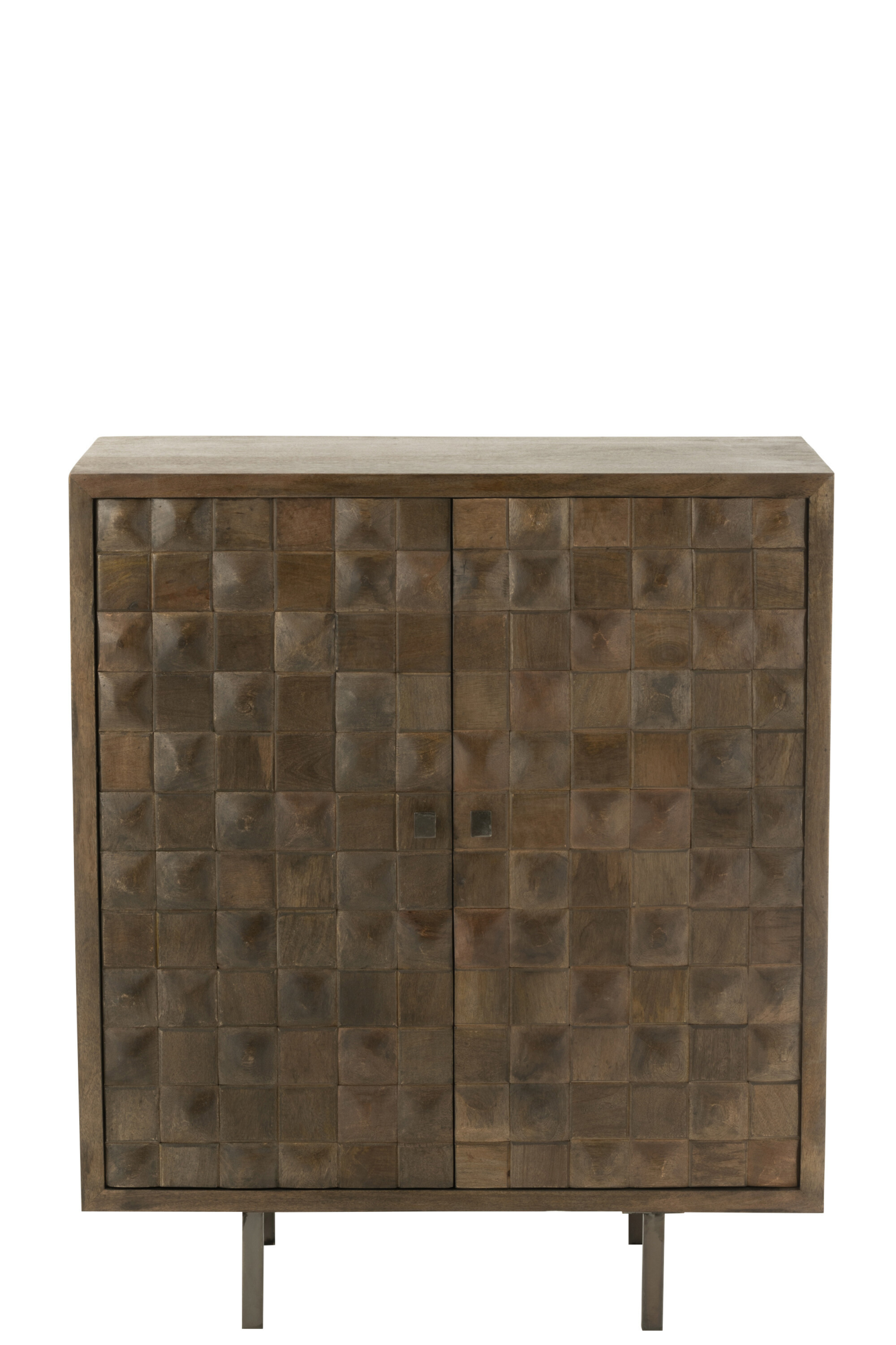 Kast Furu breed Donkerbruin
