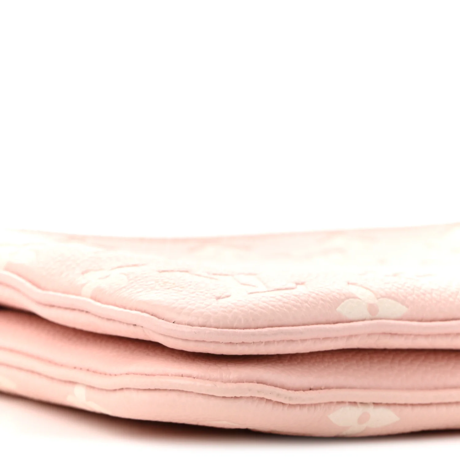 Empreinte Monogram Double Zip Pochette Rose - Top Club