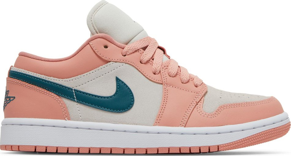 Wmns Air Jordan 1 Low  Light Madder Root  DC0774-800 - Sneaker Replica Workshop