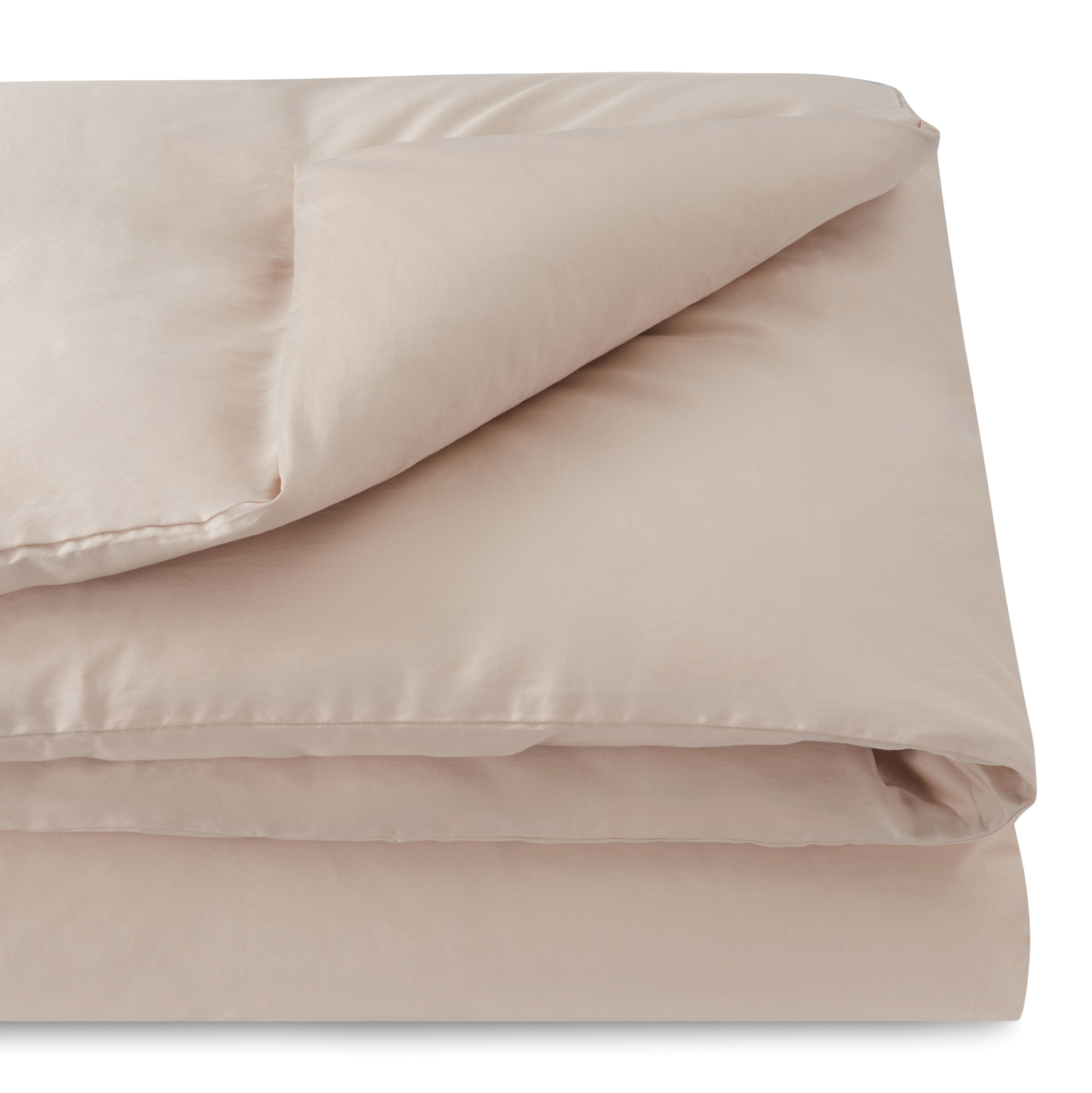 Dekbedovertrek Cotton Satin 240x220 cm almond