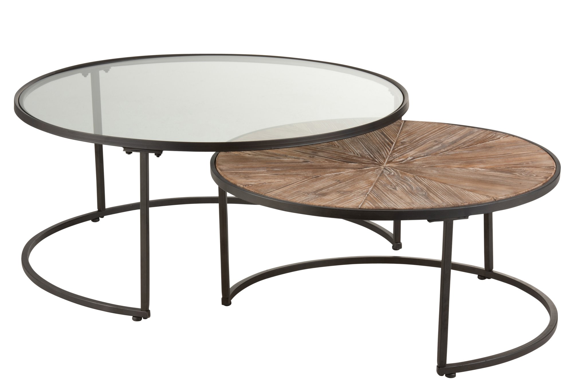 Bijzettafels Ashtley (set van 2)