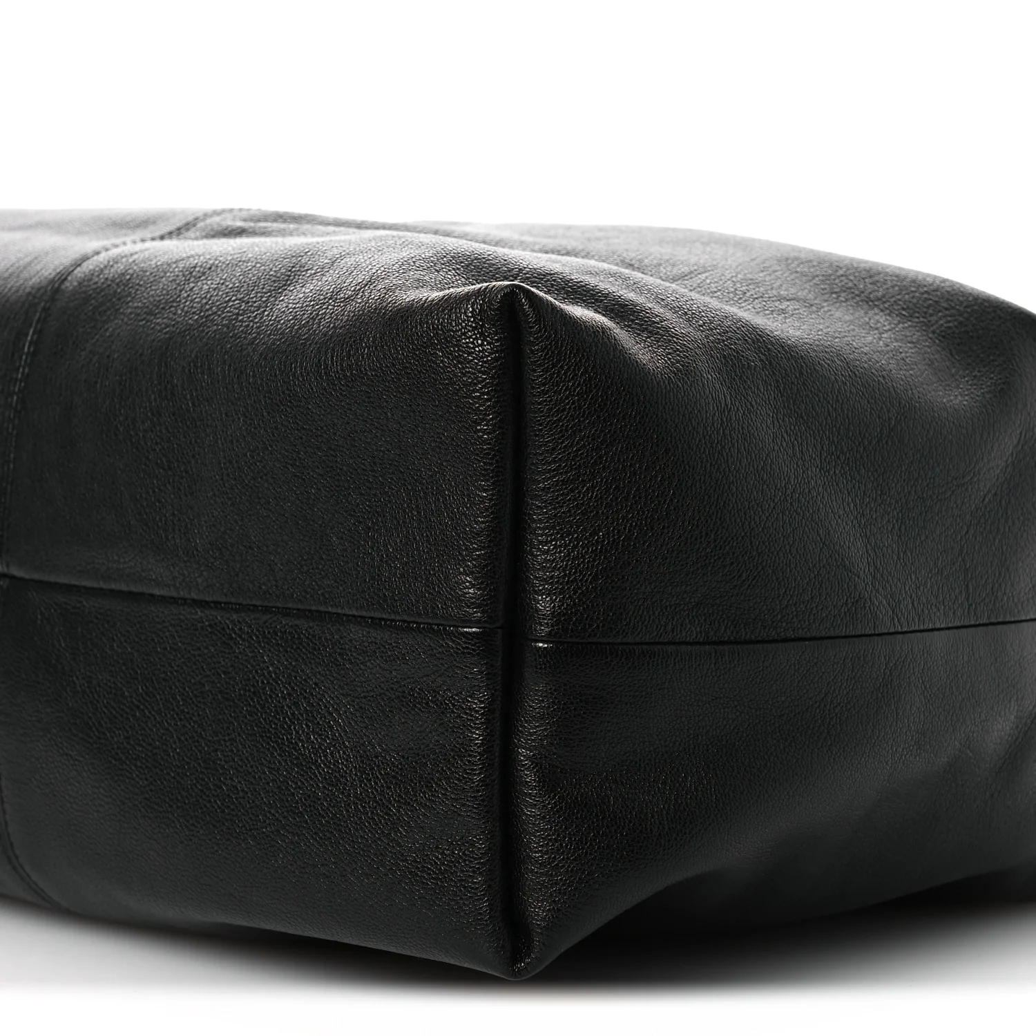 Grained Calfskin Medium Brea Crossbody Bag Black - Top Club