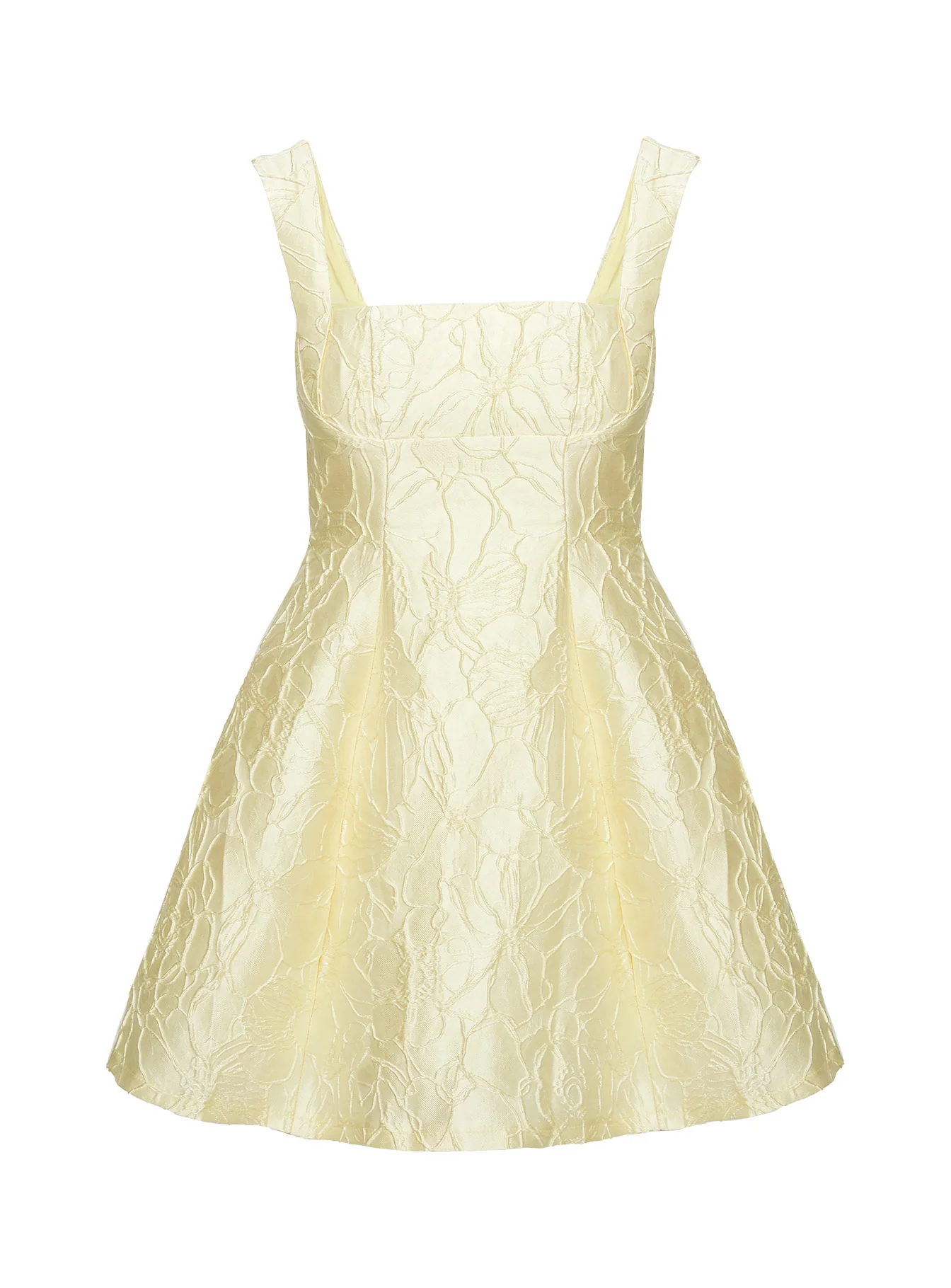 Eloquent Mini Dress Light Yellow