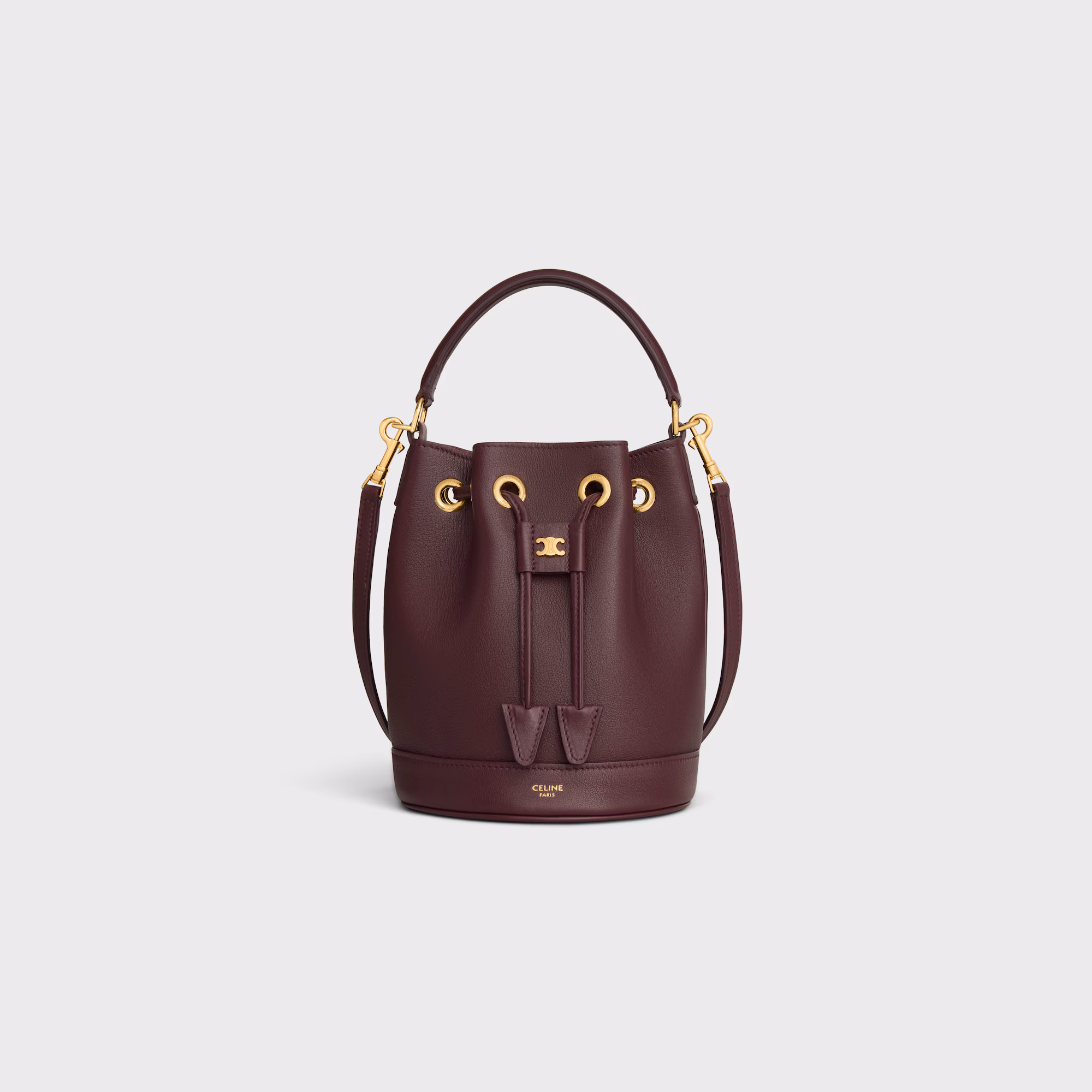 TEEN CLARA BAG IN SUPPLE GRAINED CALFSKIN - Top Club
