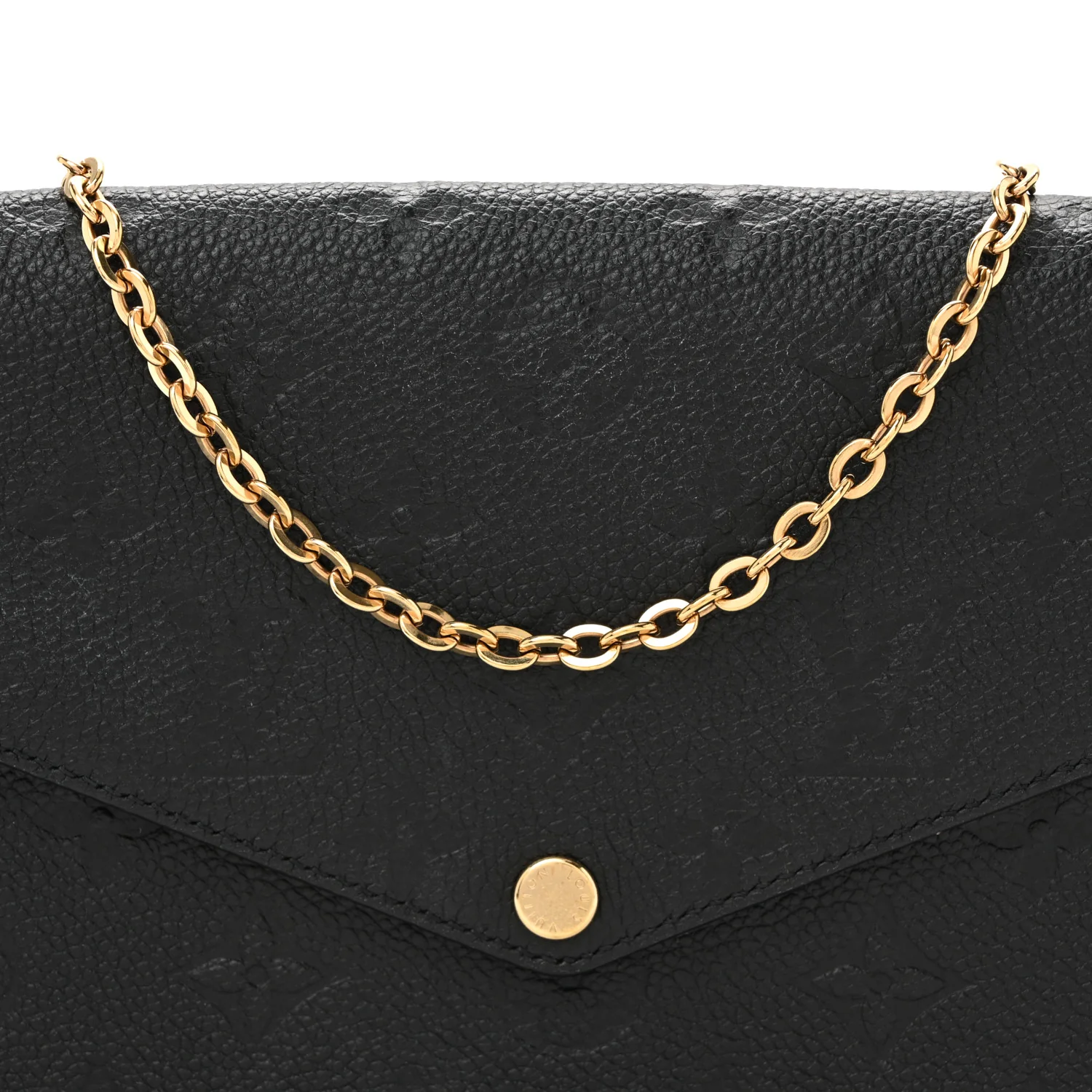 Empreinte Pochette Felicie Chain Wallet Black - Top Club