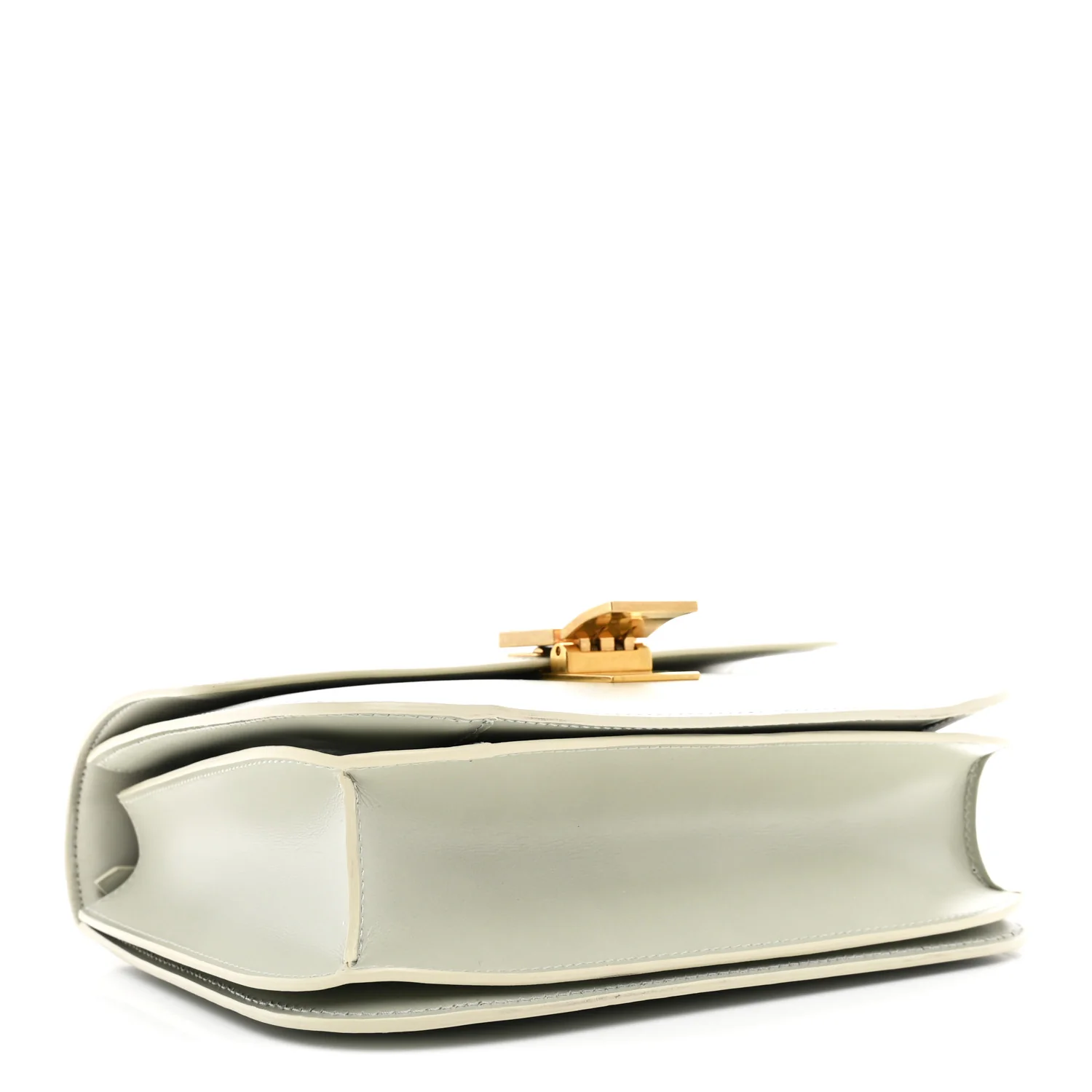 Box Calfskin Medium Classic Box Flap Bag Vert D'eau - Top Club
