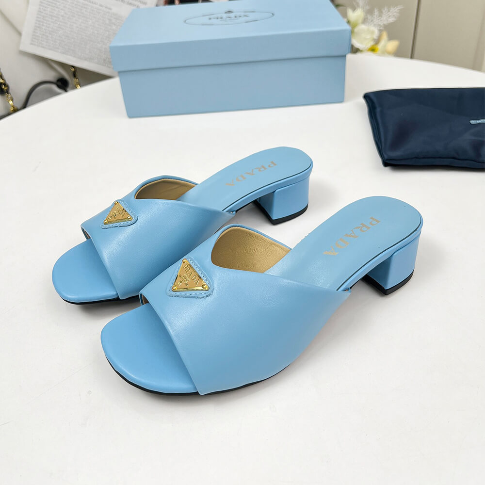 Prada Padded nappa leather sandals - Top Club