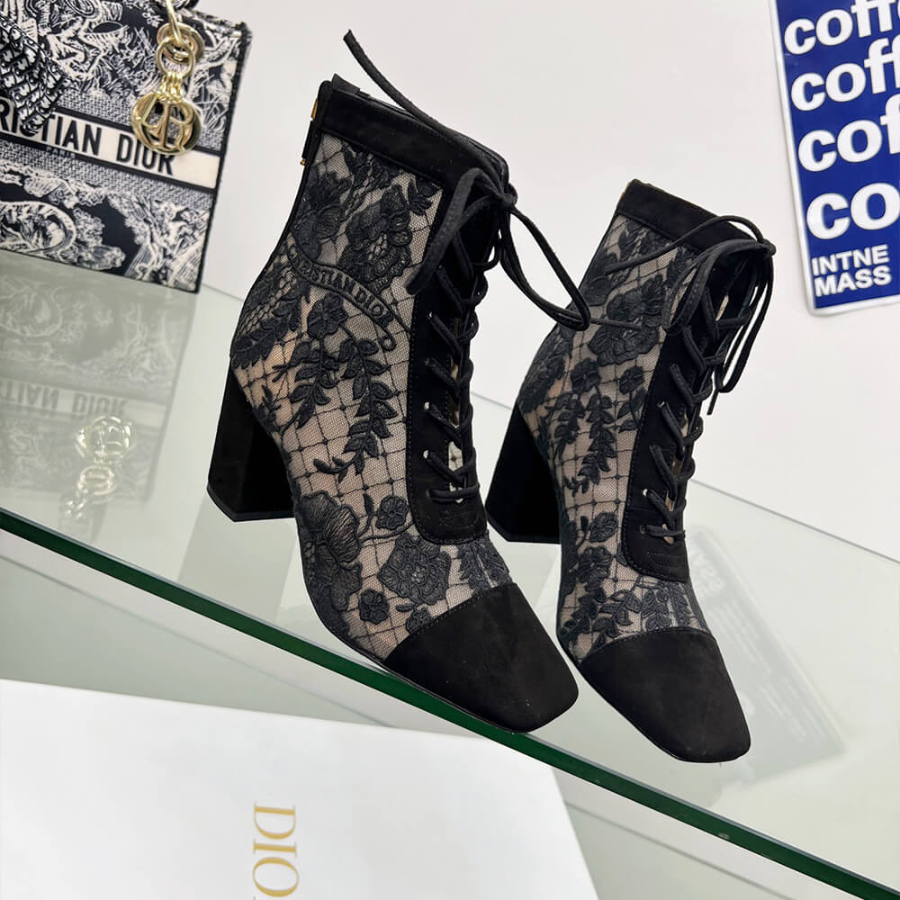Dior Naughtily-D Heeled Ankle Boot - Top Club