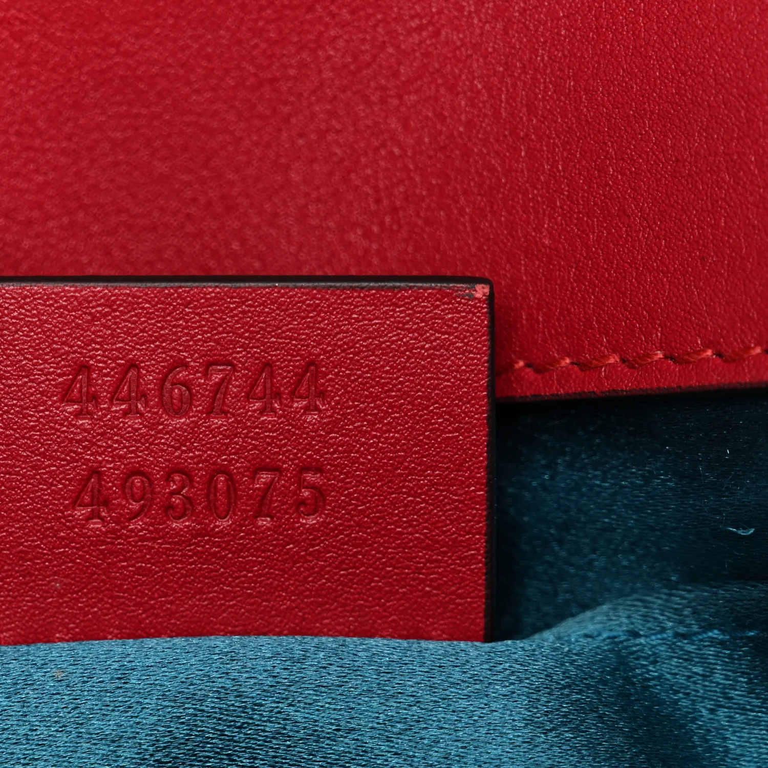 Velvet Matelasse Mini GG Marmont Shoulder Bag Hibiscus Red - Top Club