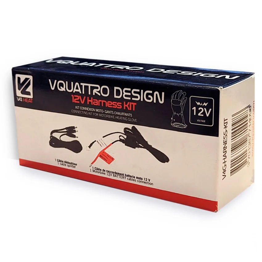 CABLE CONEXION MOTO CHAQUETA+GUANTes VQUATTRO - HARNESS KIT UNICO