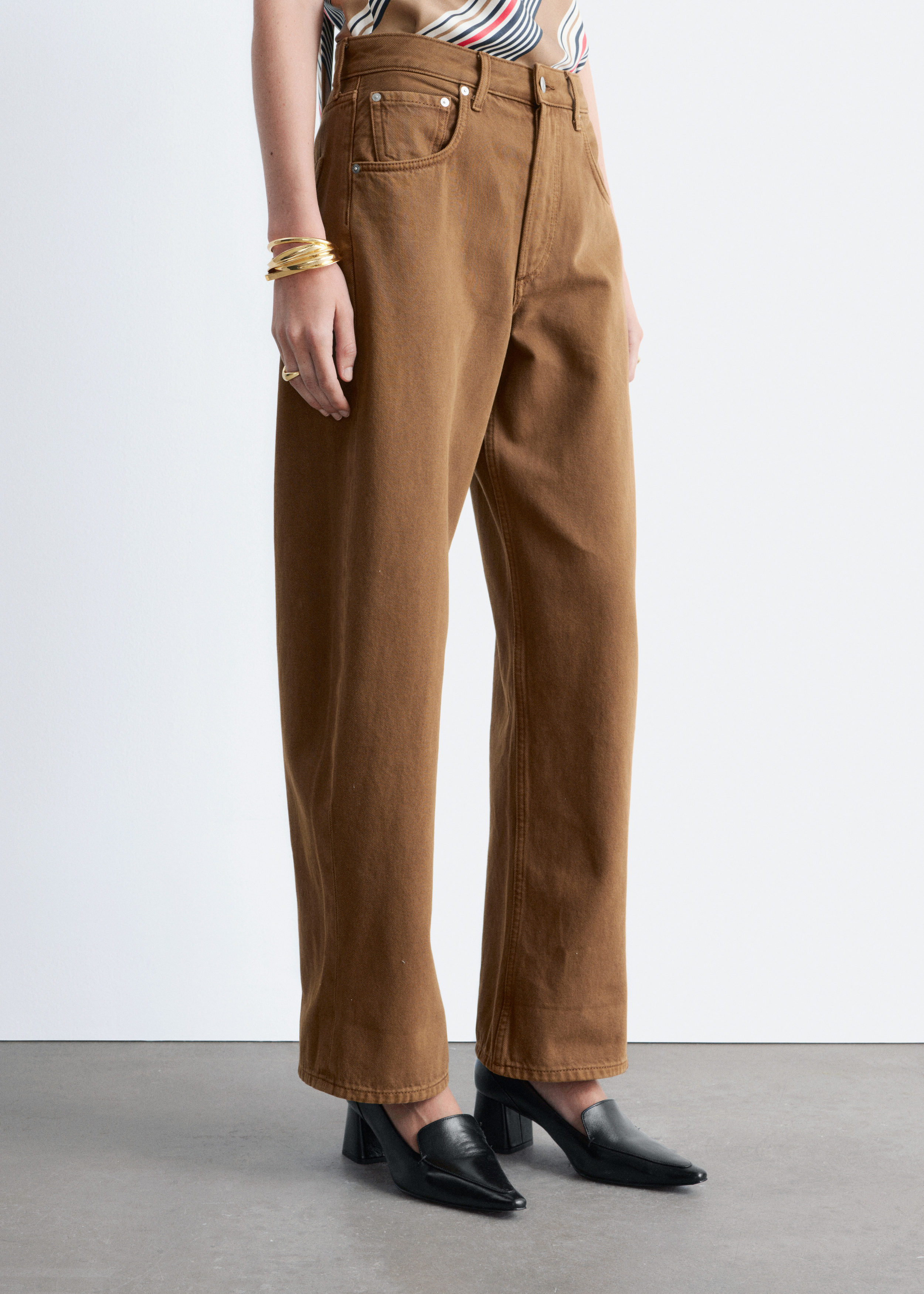 & Other Stories BARREL-LEG JEANS