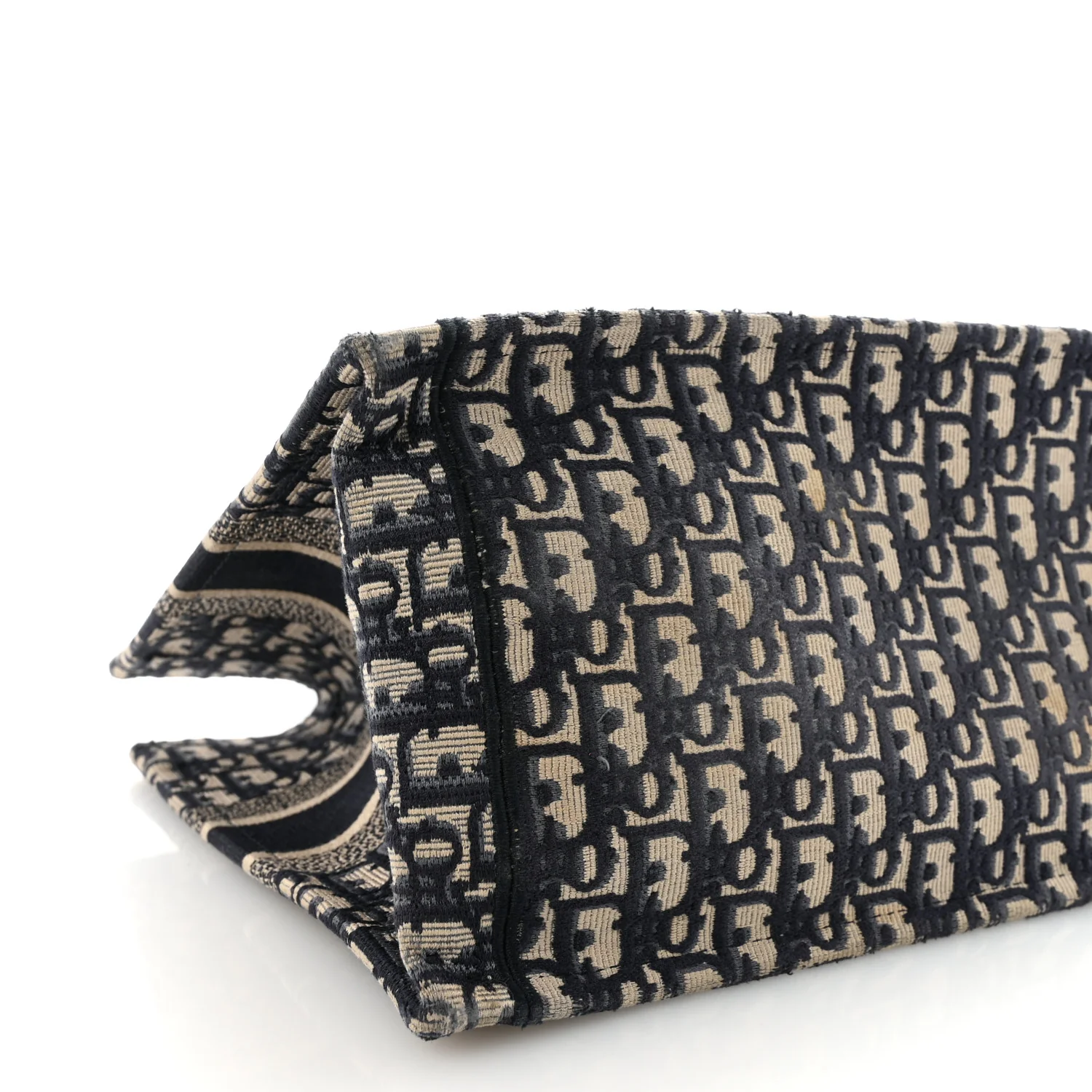 Oblique Medium Book Tote Blue Multicolor - Top Club