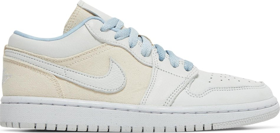 Wmns Air Jordan 1 Low  Sail Canvas  DQ4151-500 - Sneaker Replica Workshop