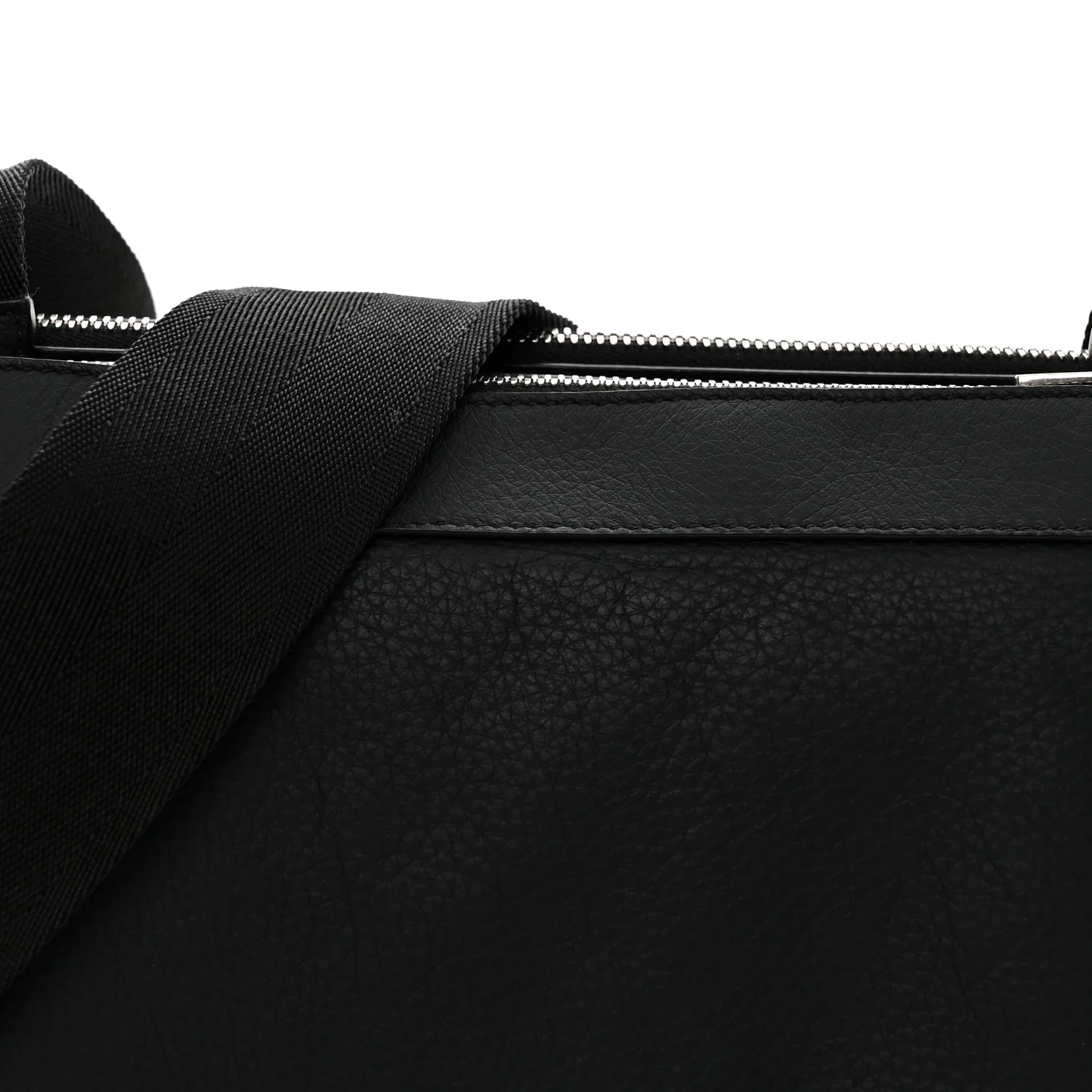 Grained Calfskin Duo Bag Black - Top Club