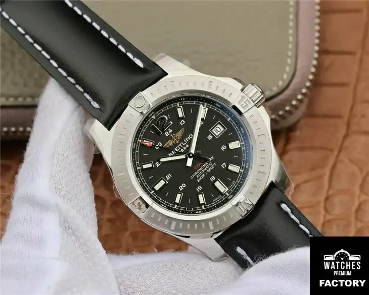 Breitling Colt Automatic A1738811 / BD44 / 435X / A20BA.1 GF Factory Black Strap