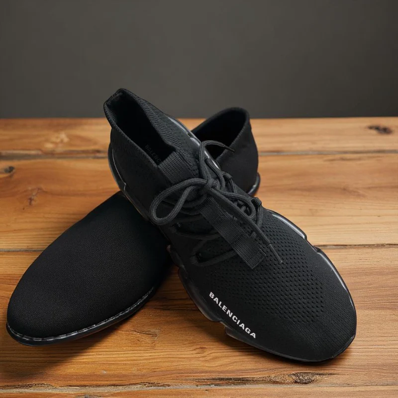 Balenciaga Speed Lace-Up Sneaker Black - Sneaker Replica Workshop