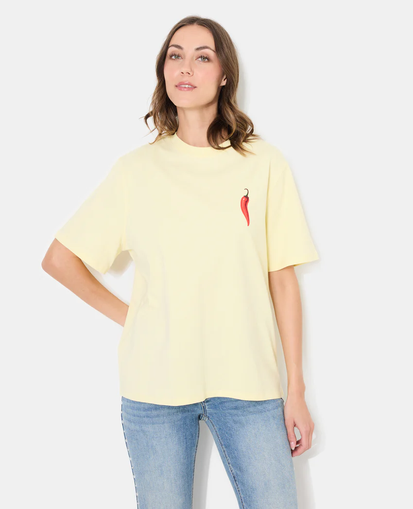 Pimkie T-shirt oversize avec print Piments
