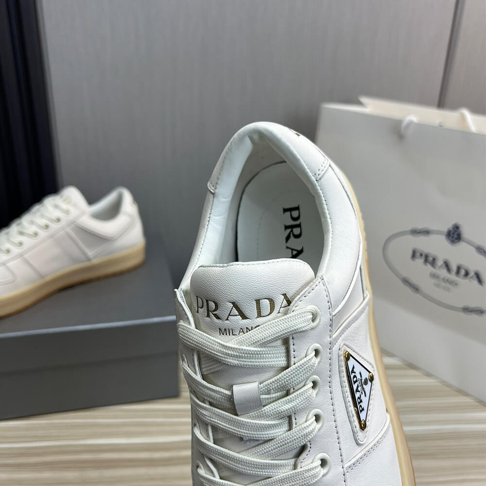 Prada Downtown nappa leather sneakers - Top Club