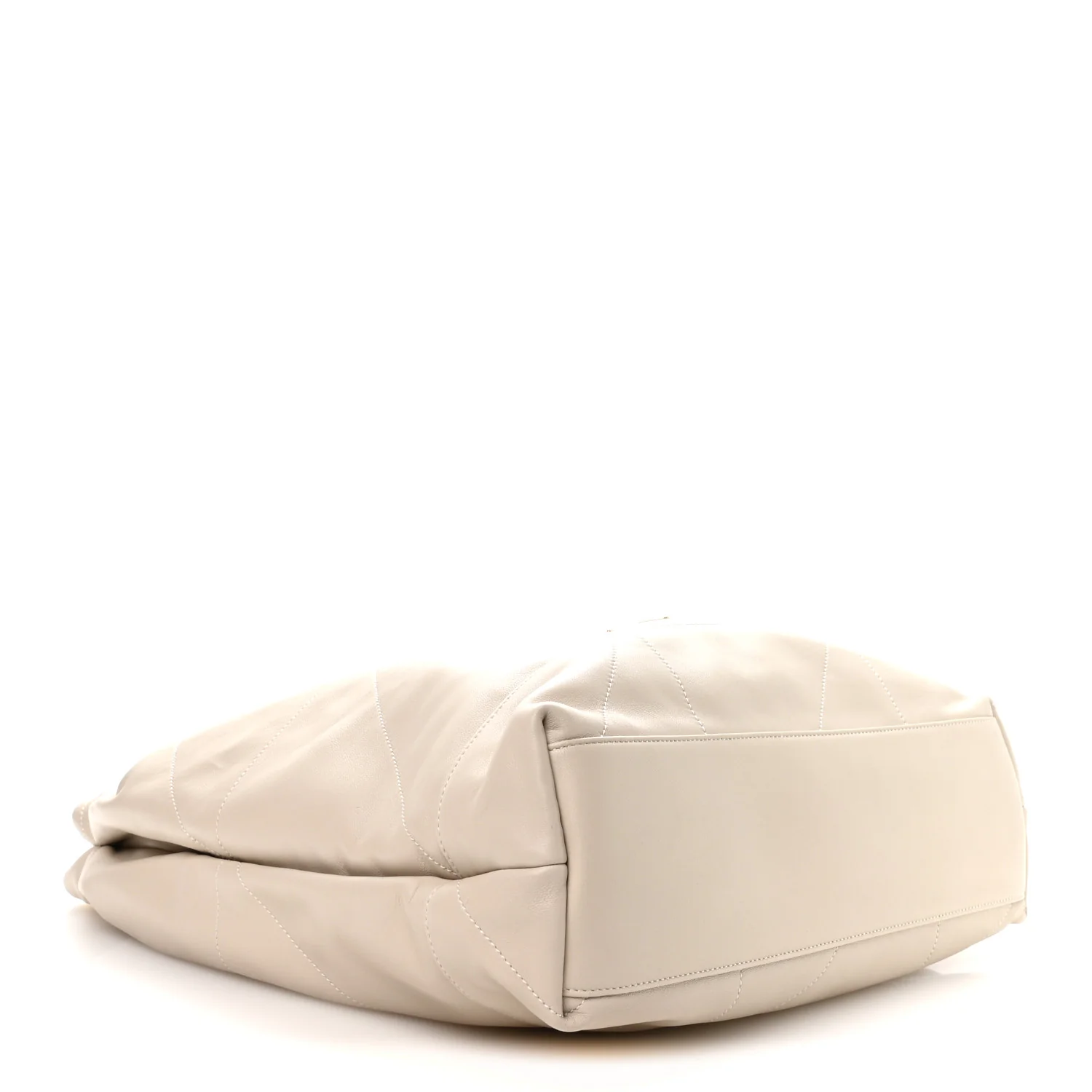 Lambskin Matelasse Monogram Large Jamie 4.3 Pochon Crema Soft - Top Club