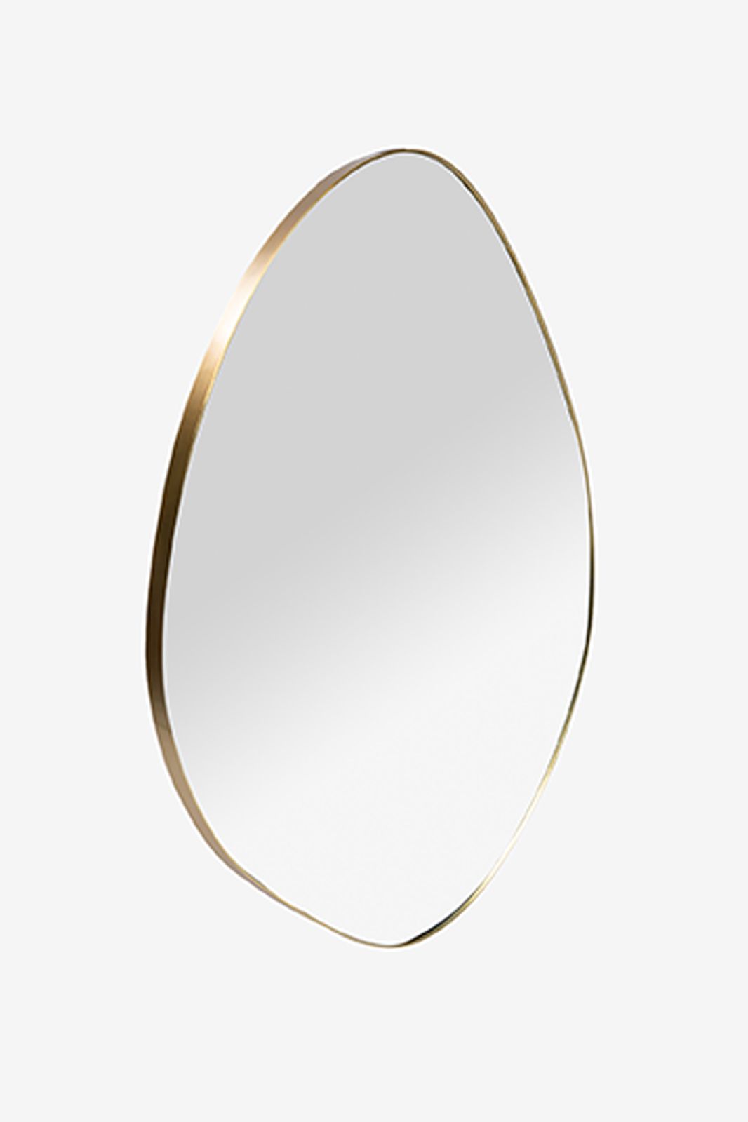 Grote spiegel met organische vorm