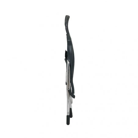 Crespo AL-212-M dark gray - 5-position reclinable folding chair