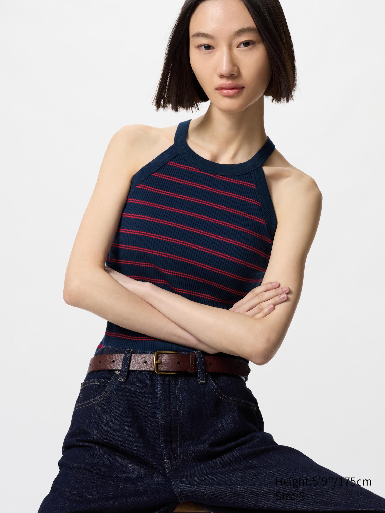 Halter Neck Sleeveless BRA TOP