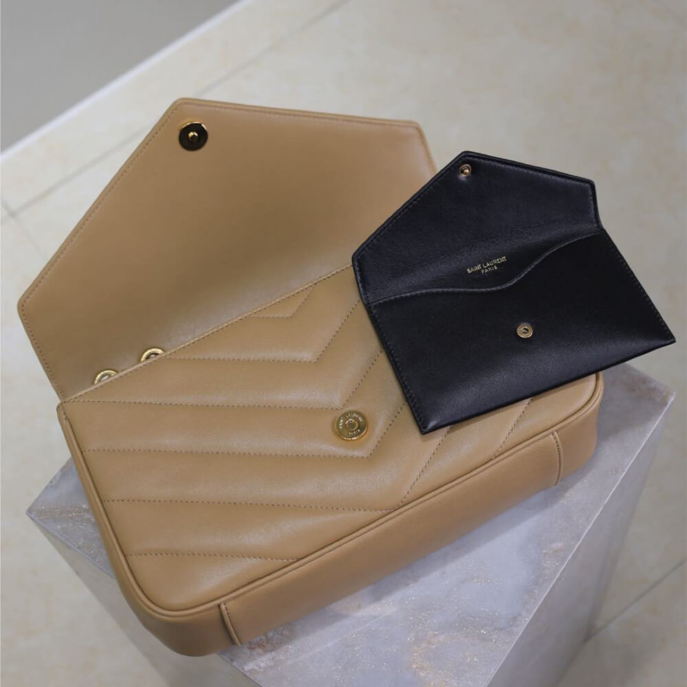 YSL LOULOU medium in MATELASSE lambskin - Top Club