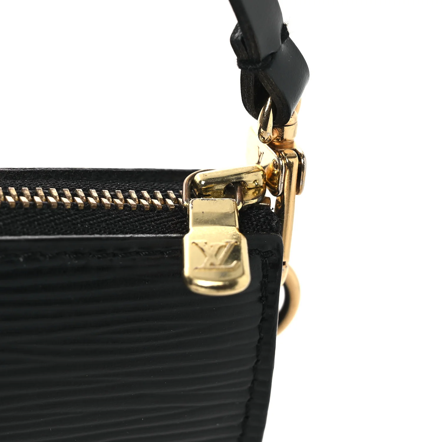 Epi Pochette Accessories 24 Black - Top Club