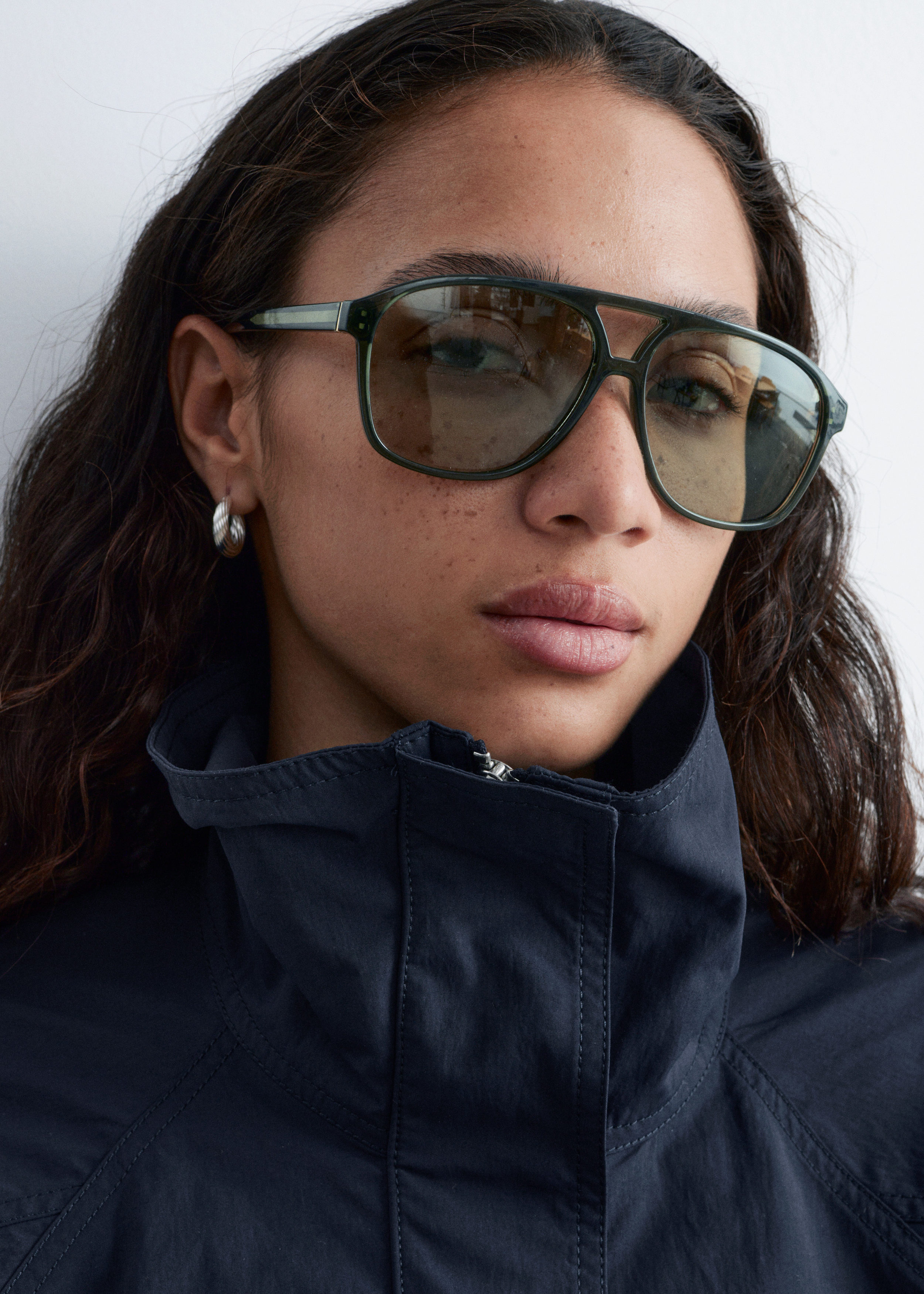 & Other Stories OVERSIZED AVIATOR SUNGLASSES