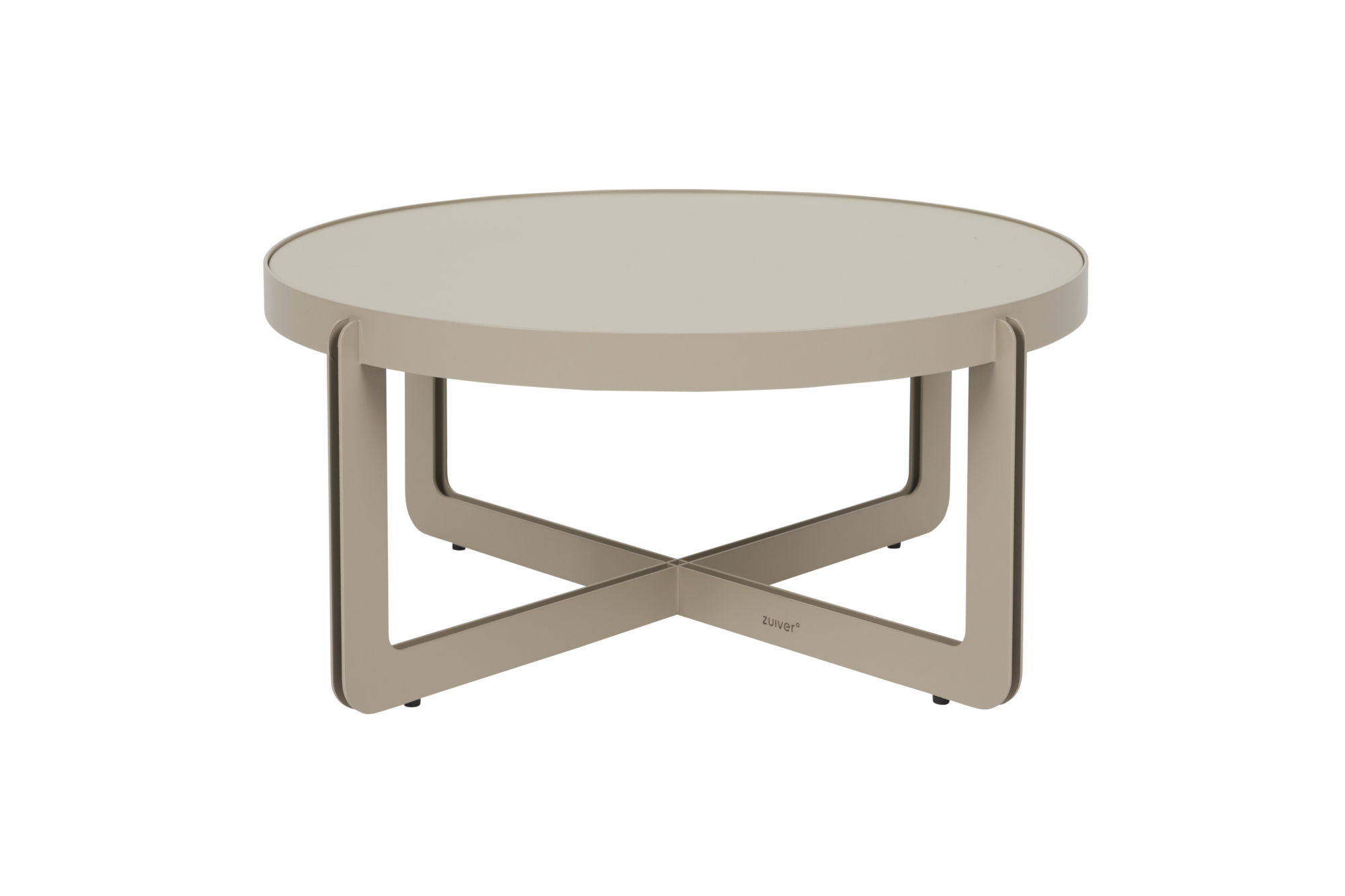 Salontafel Centre rond beige