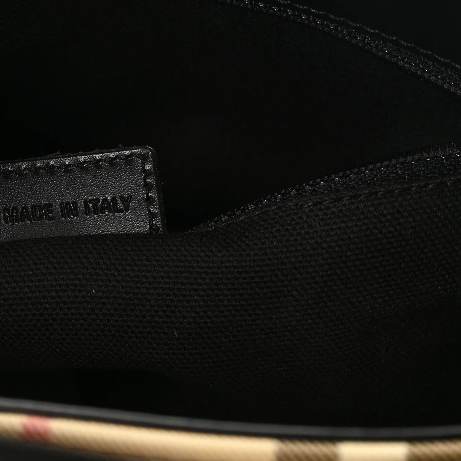 House Check Regent Tote Black - Top Club