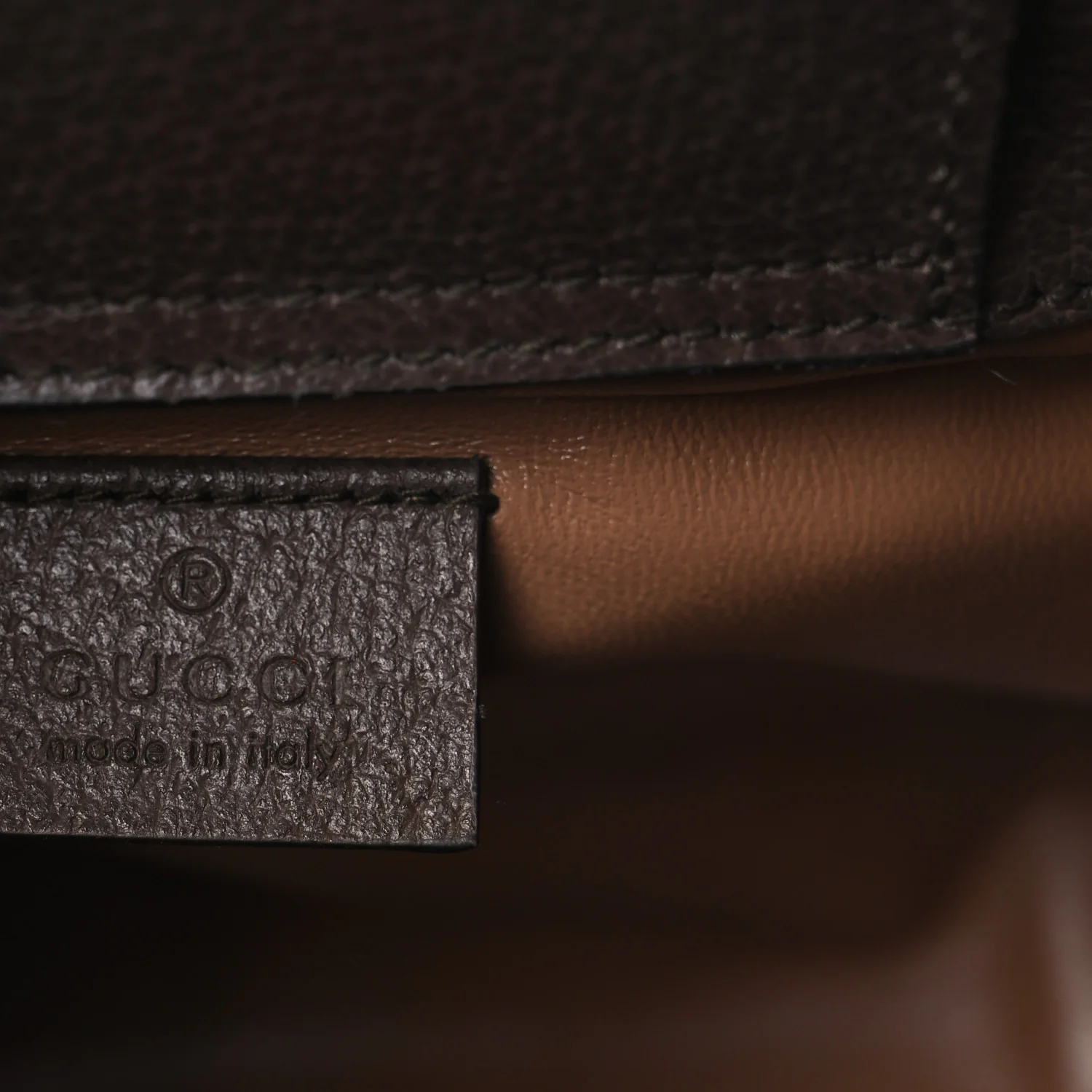Monogram Jumbo GG Textured Dollar Calfskin Mini Diana Tote Bag Camel Ebony New Acero - Top Club
