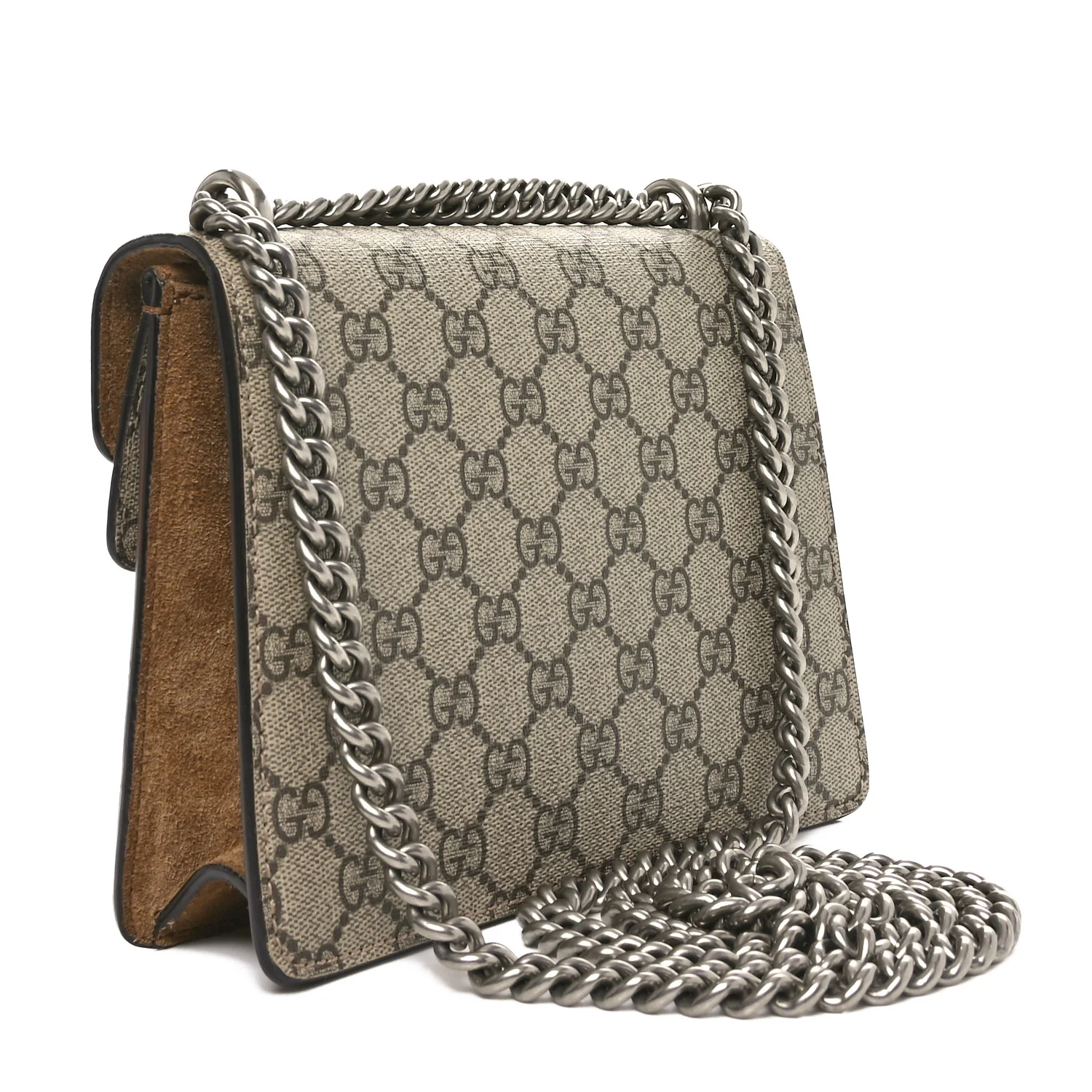 GG Supreme Monogram Mini Dionysus Shoulder Bag Taupe - Top Club
