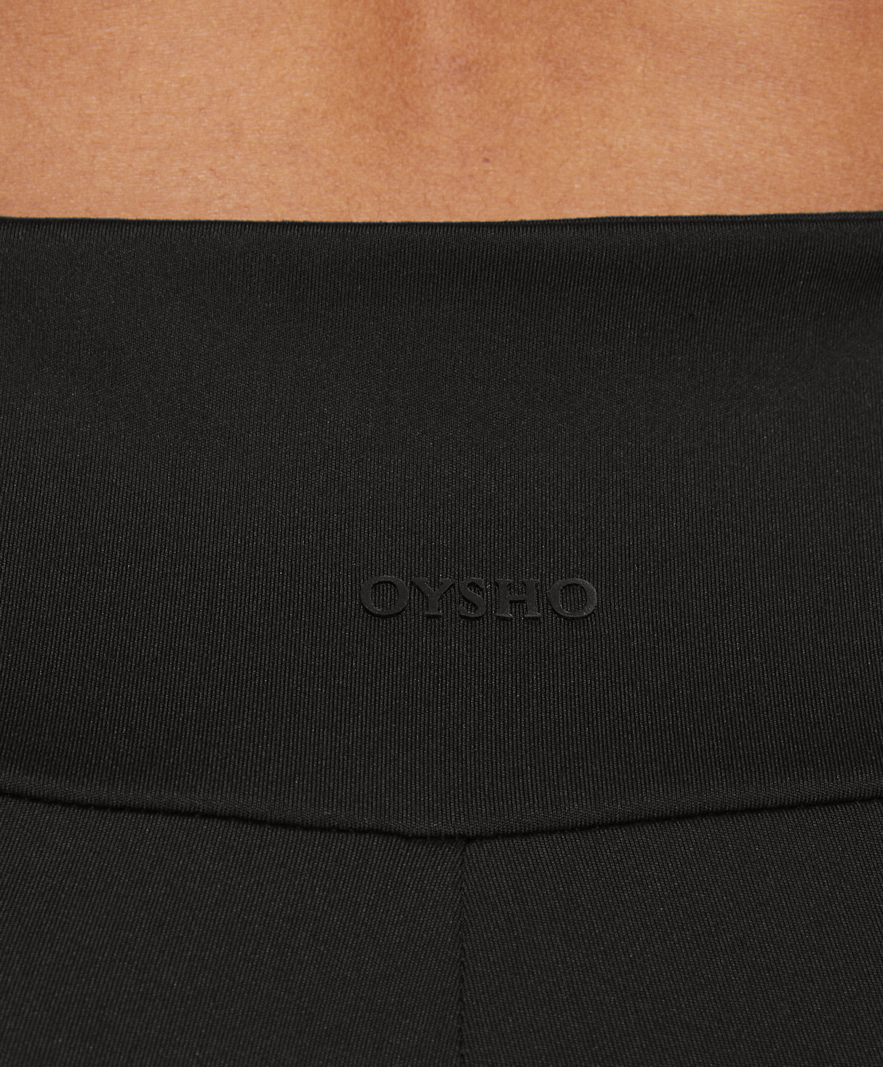 OYSHO High-rise comfortlux straight-leg trousers
