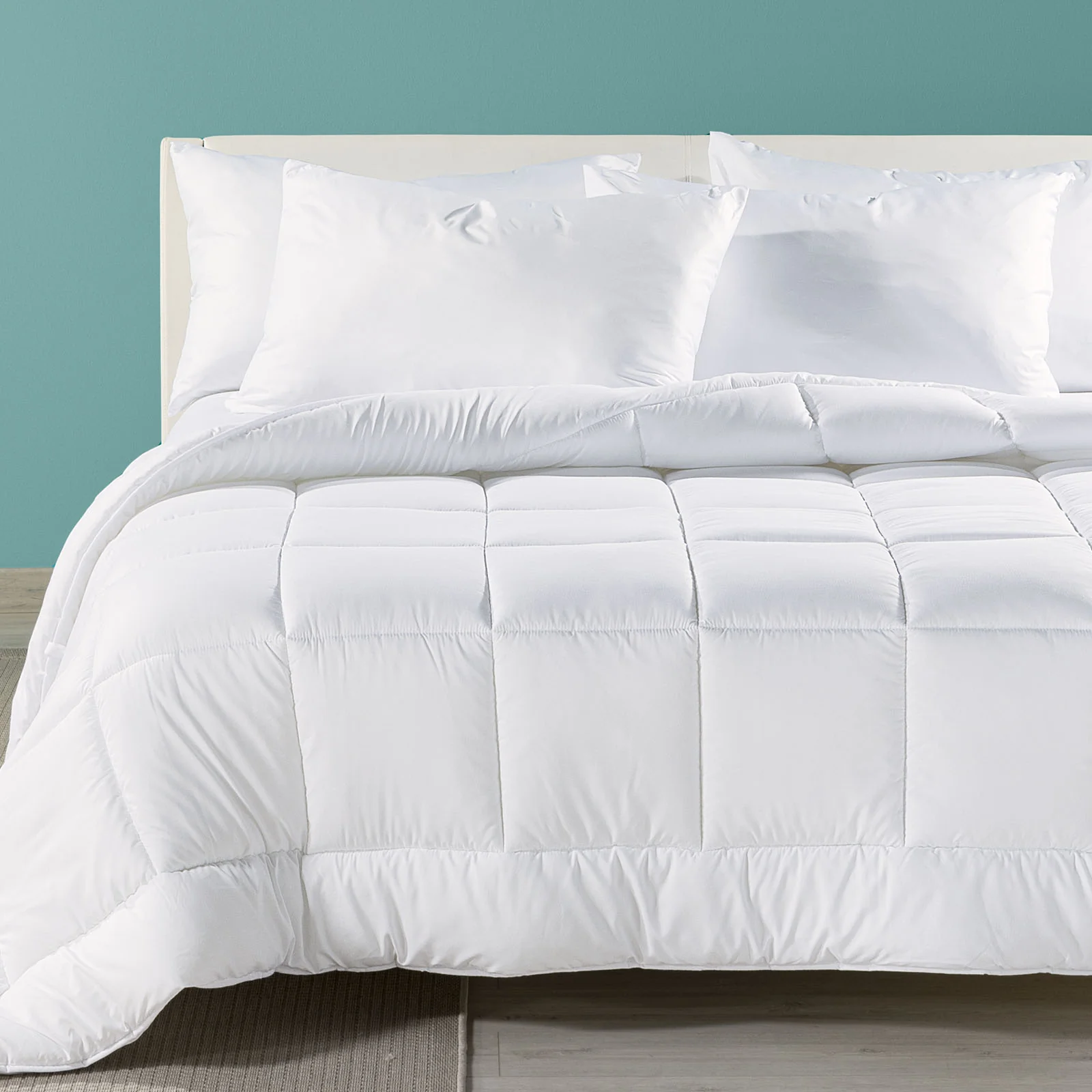 Polyester duvet in Aloe Vera Aloe-Vera-Gran-Tetore square and a half are very dormant