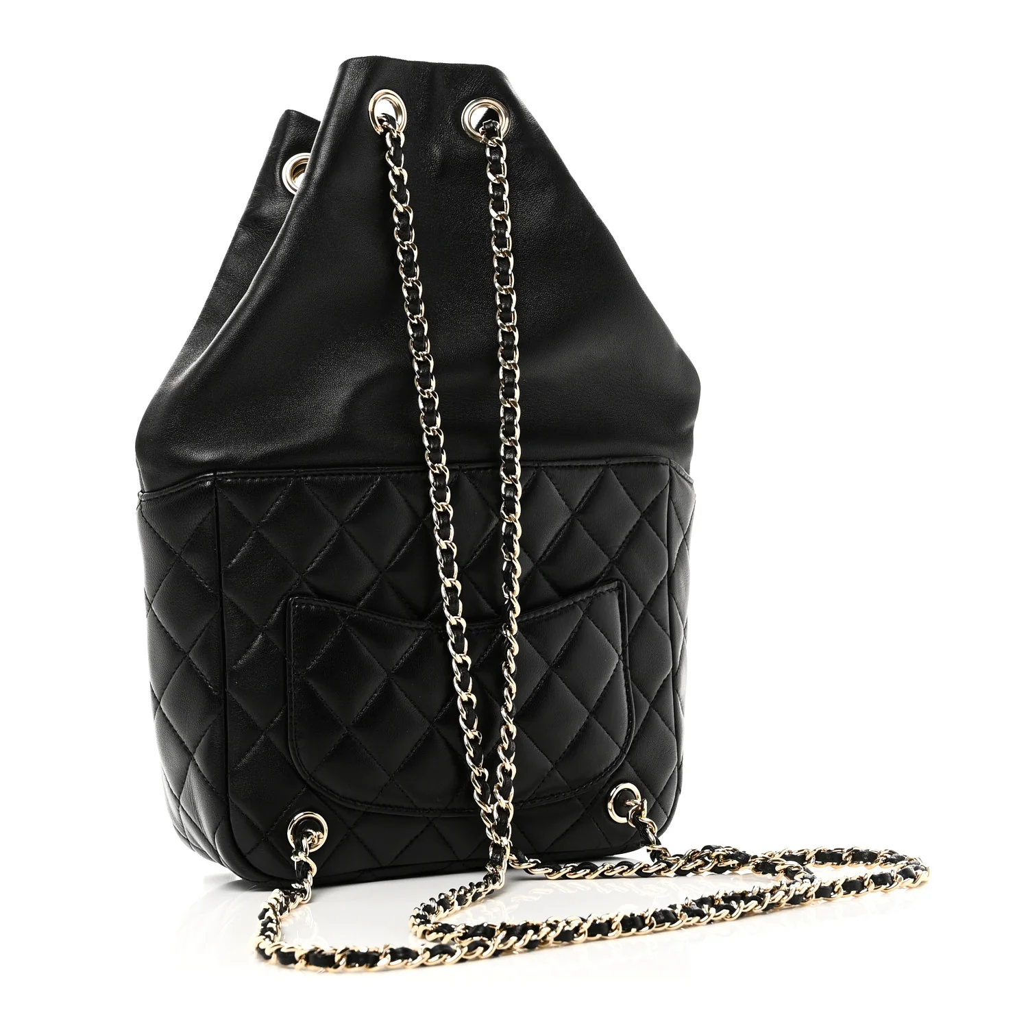 Lambskin Quilted Small In Seoul Backpack Black - Top Club
