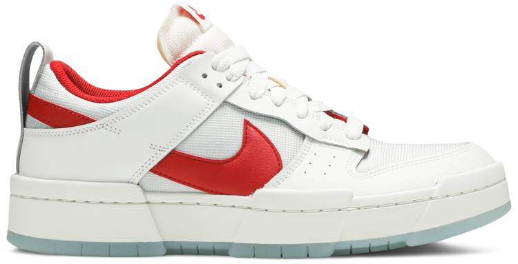 Dunk Low Disrupt  White Gym Red  CK6654-101 - Sneaker Replica Workshop