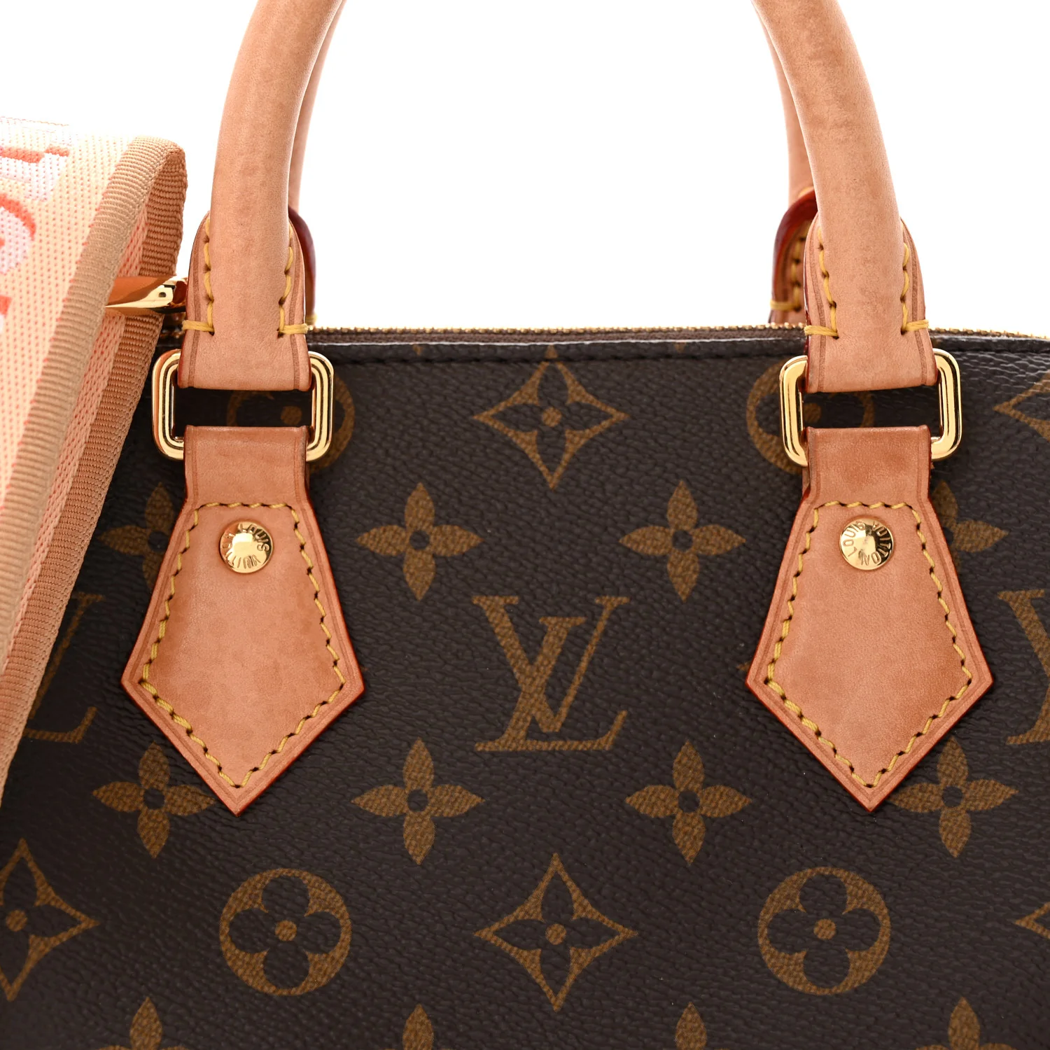 Monogram Speedy Bandouliere 20 Pink Orange - Top Club