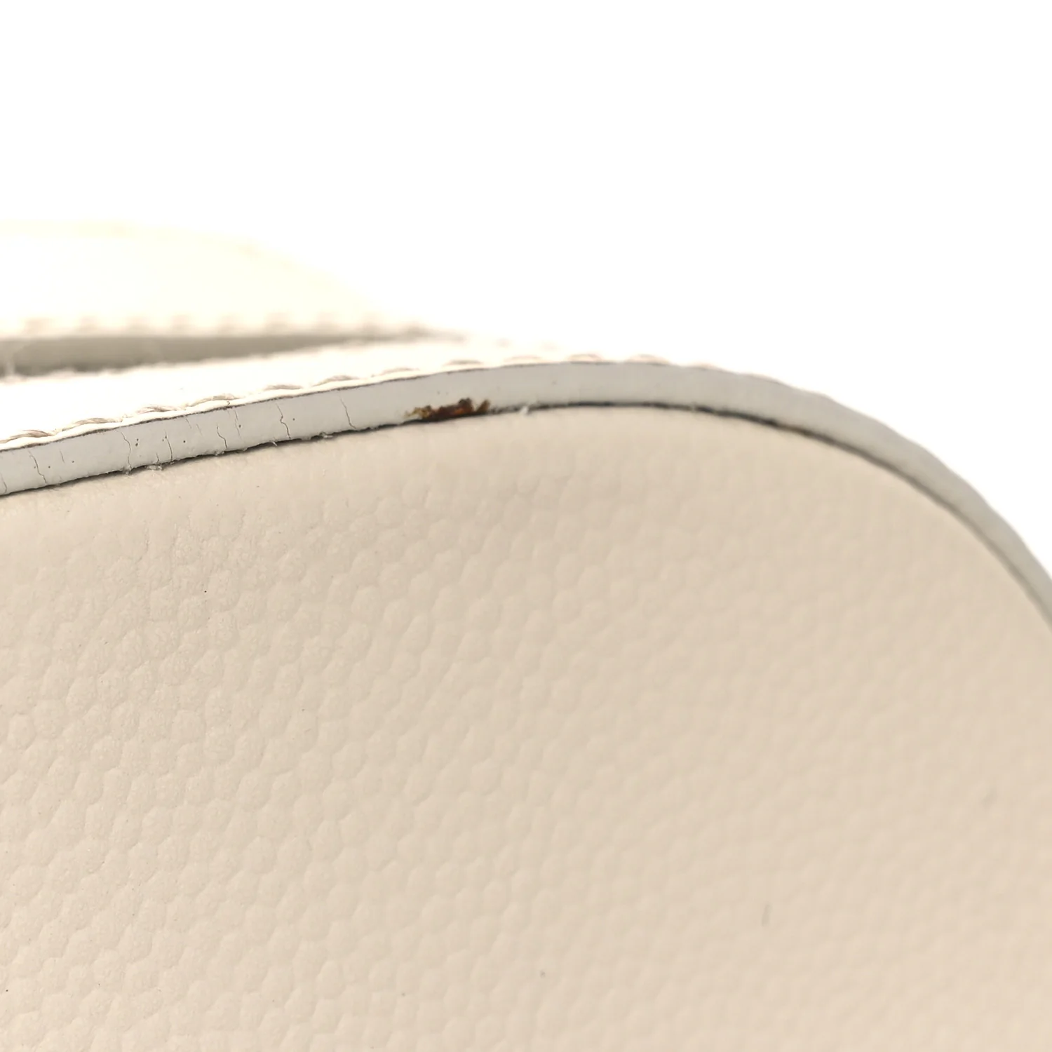 Grain De Poudre Small Classic Monogram Camera Bag White - Top Club