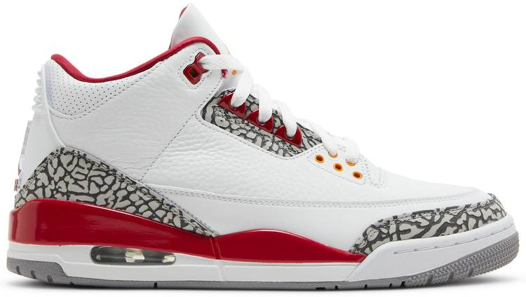 Air Jordan 3 Retro  Cardinal Red  CT8532-126 - Sneaker Replica Workshop