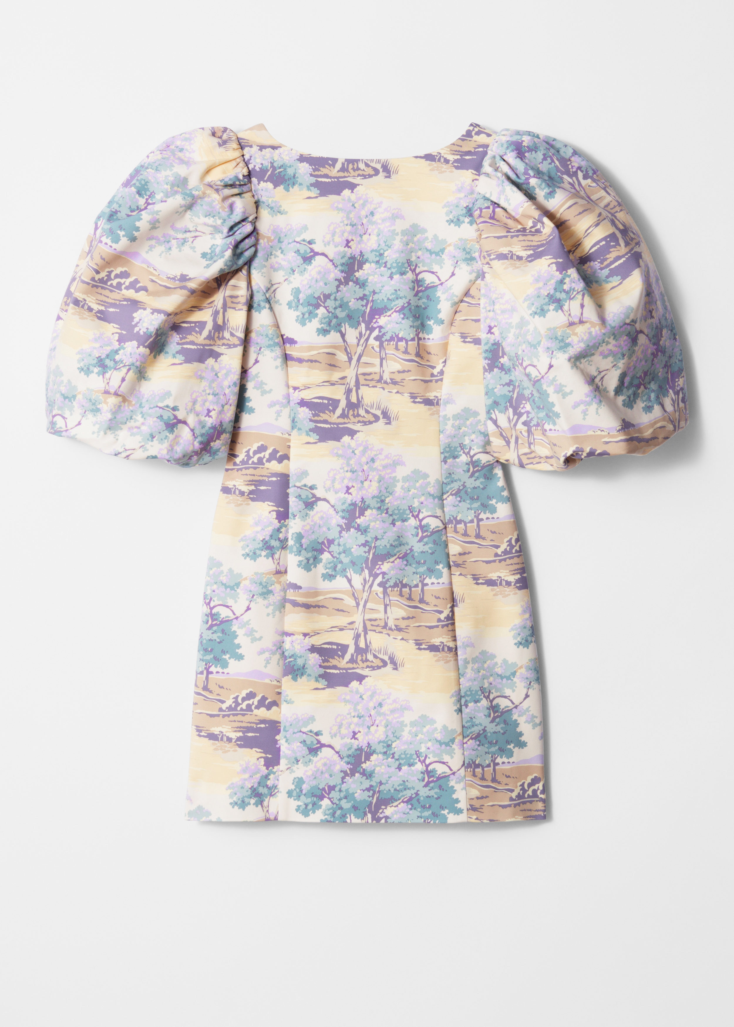 & Other Stories PUFF-SLEEVE MINI DRESS