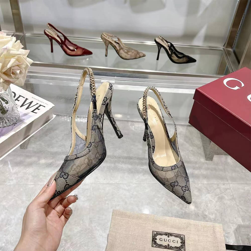 Gucci Signoria slingback pump - Top Club
