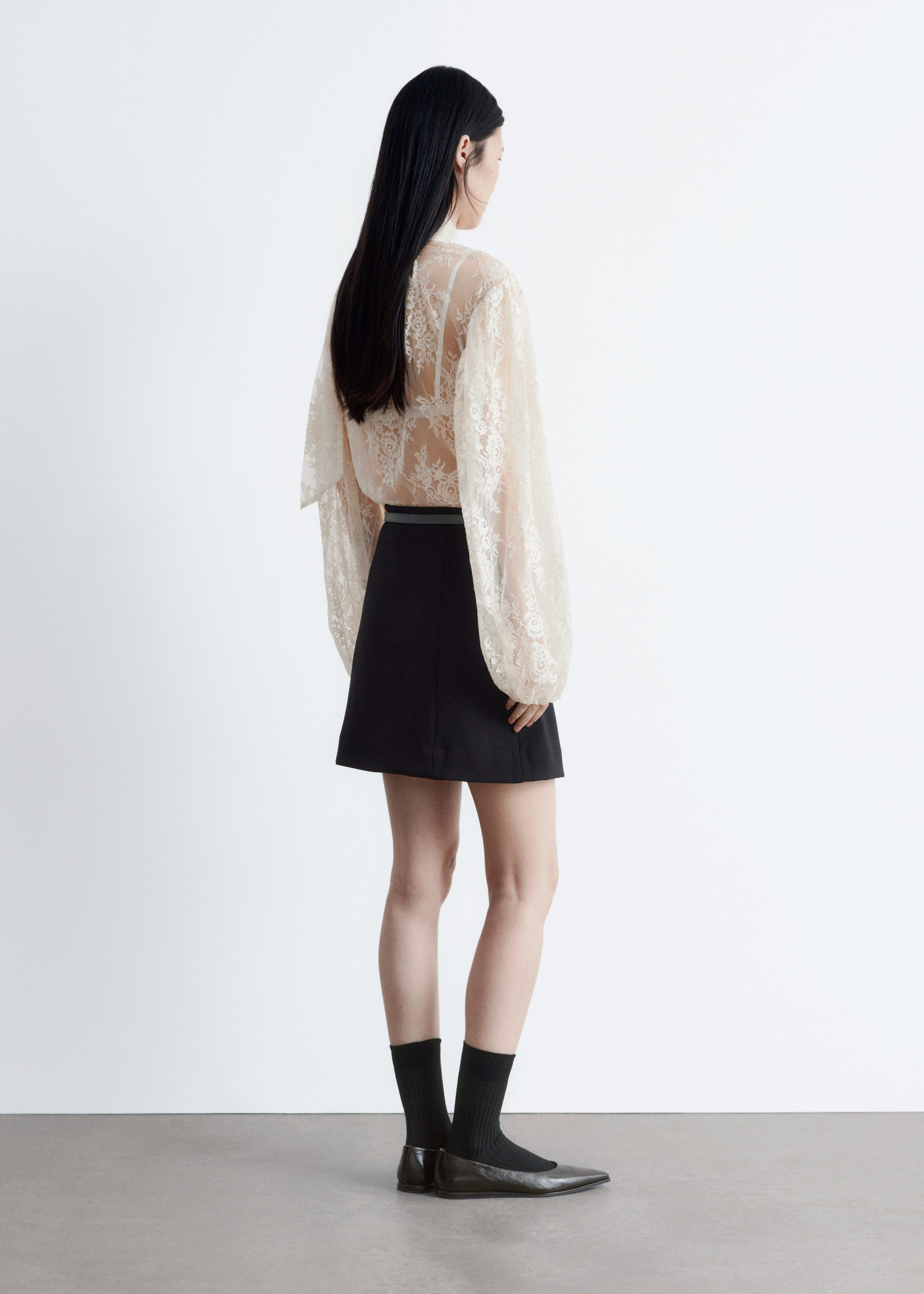& Other Stories HIGH-WAIST MINI SKIRT