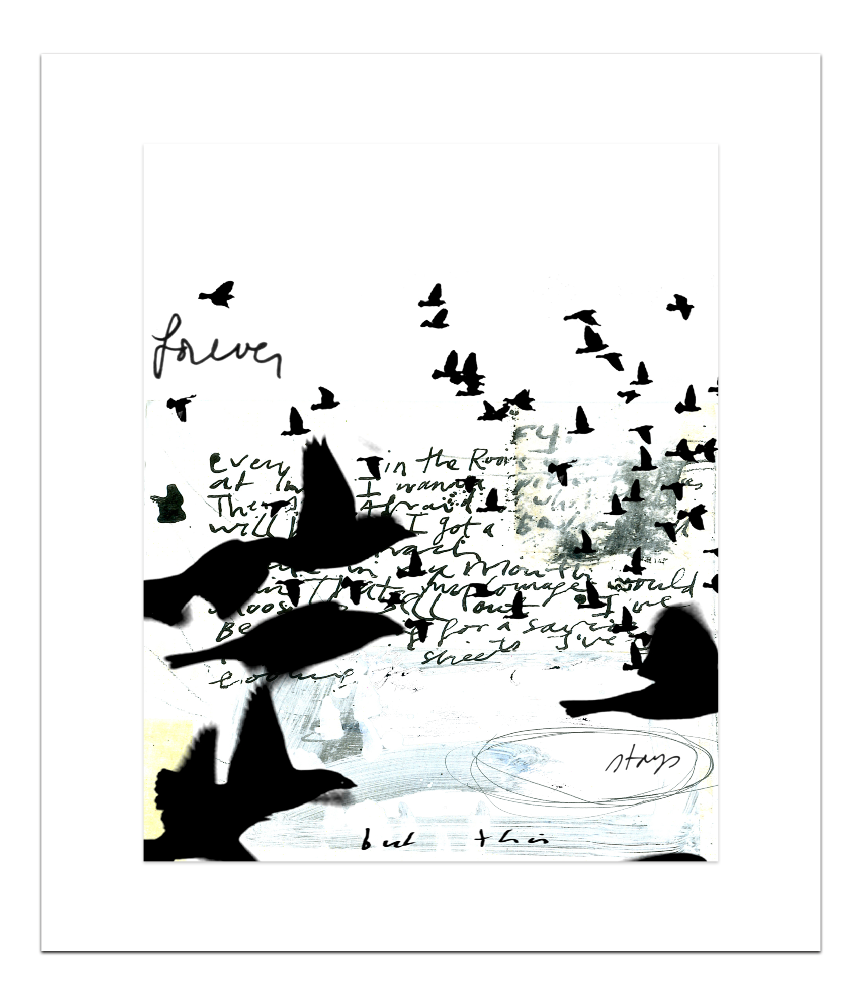 Poster This Stays Forever 40 x 50 cm