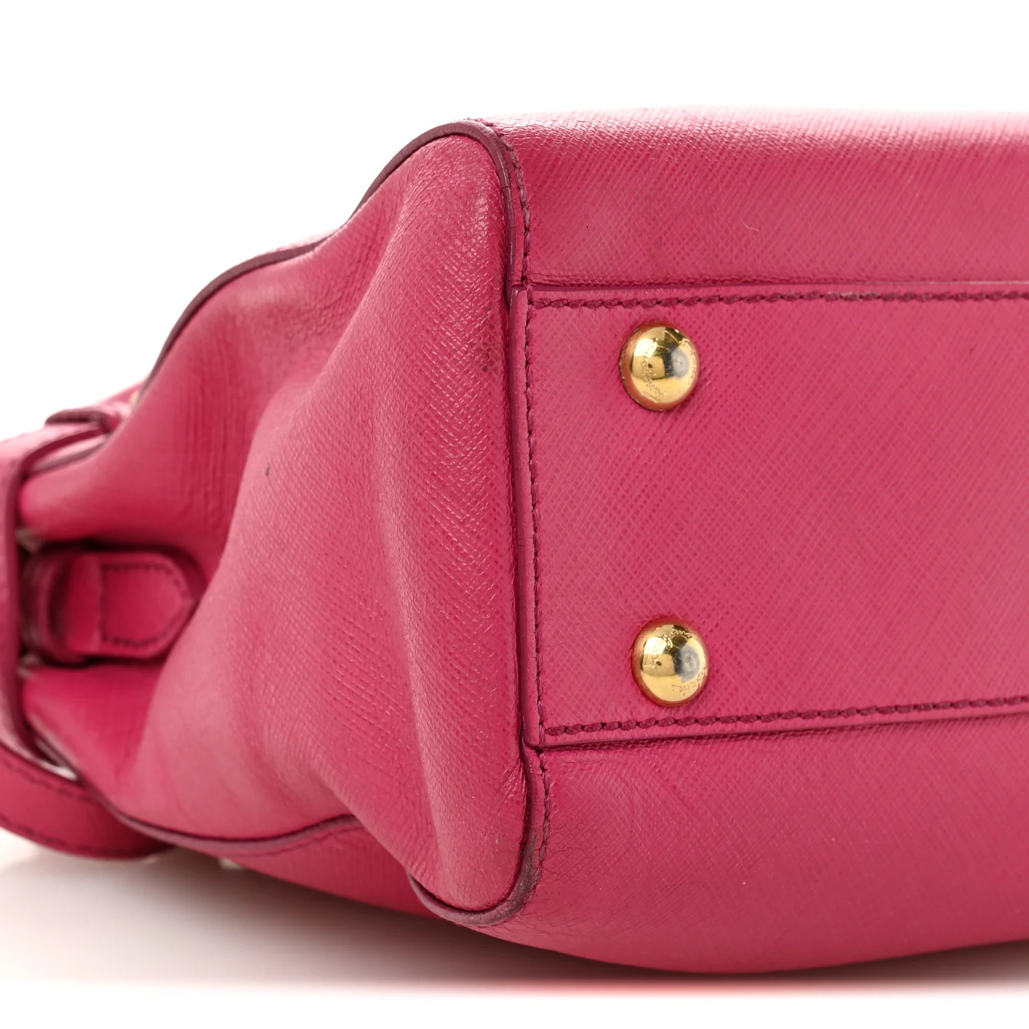 Hammered Calfskin Batik Tote Pink - Top Club