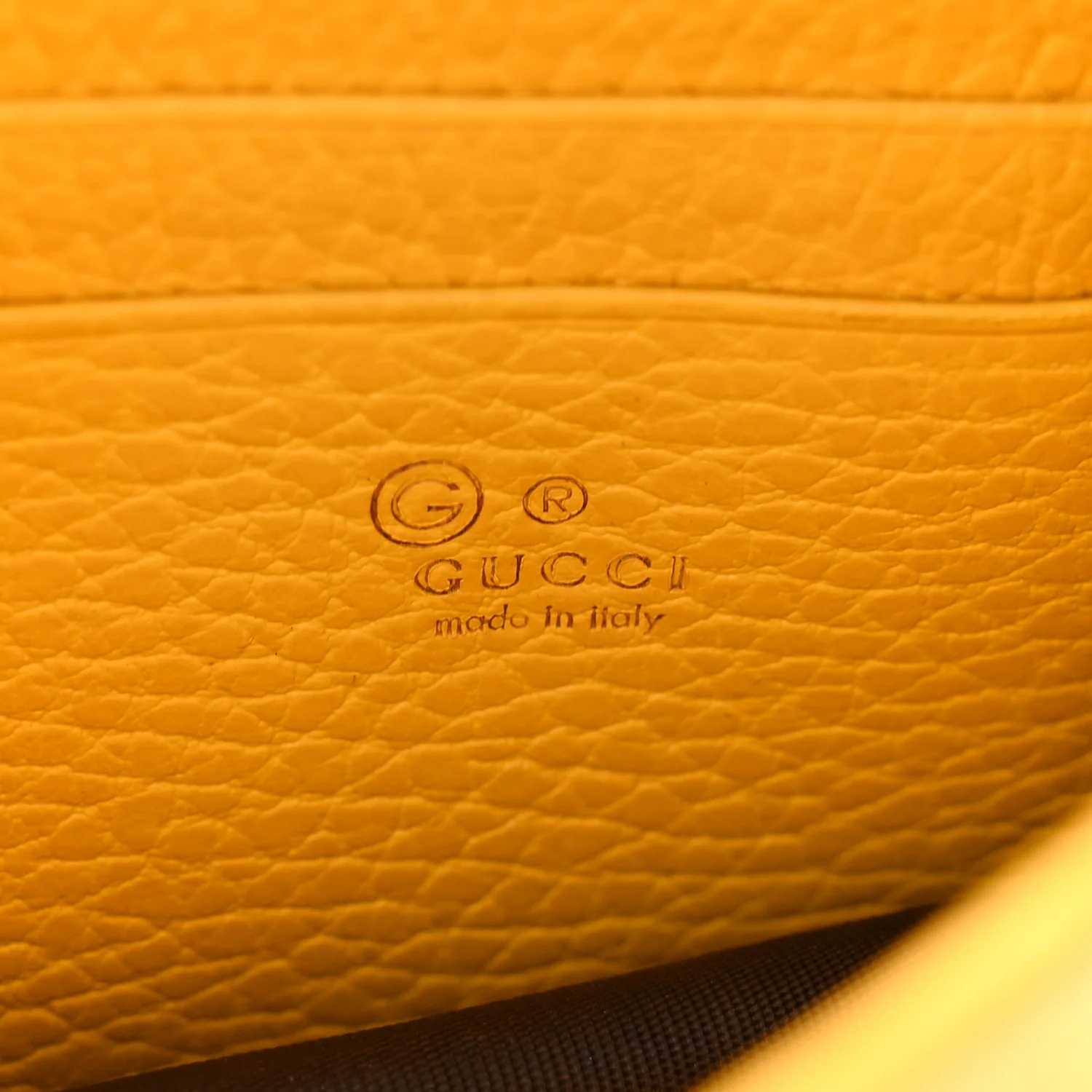 Dollar Calfskin Interlocking G Chain Wallet New Buttercup - Top Club
