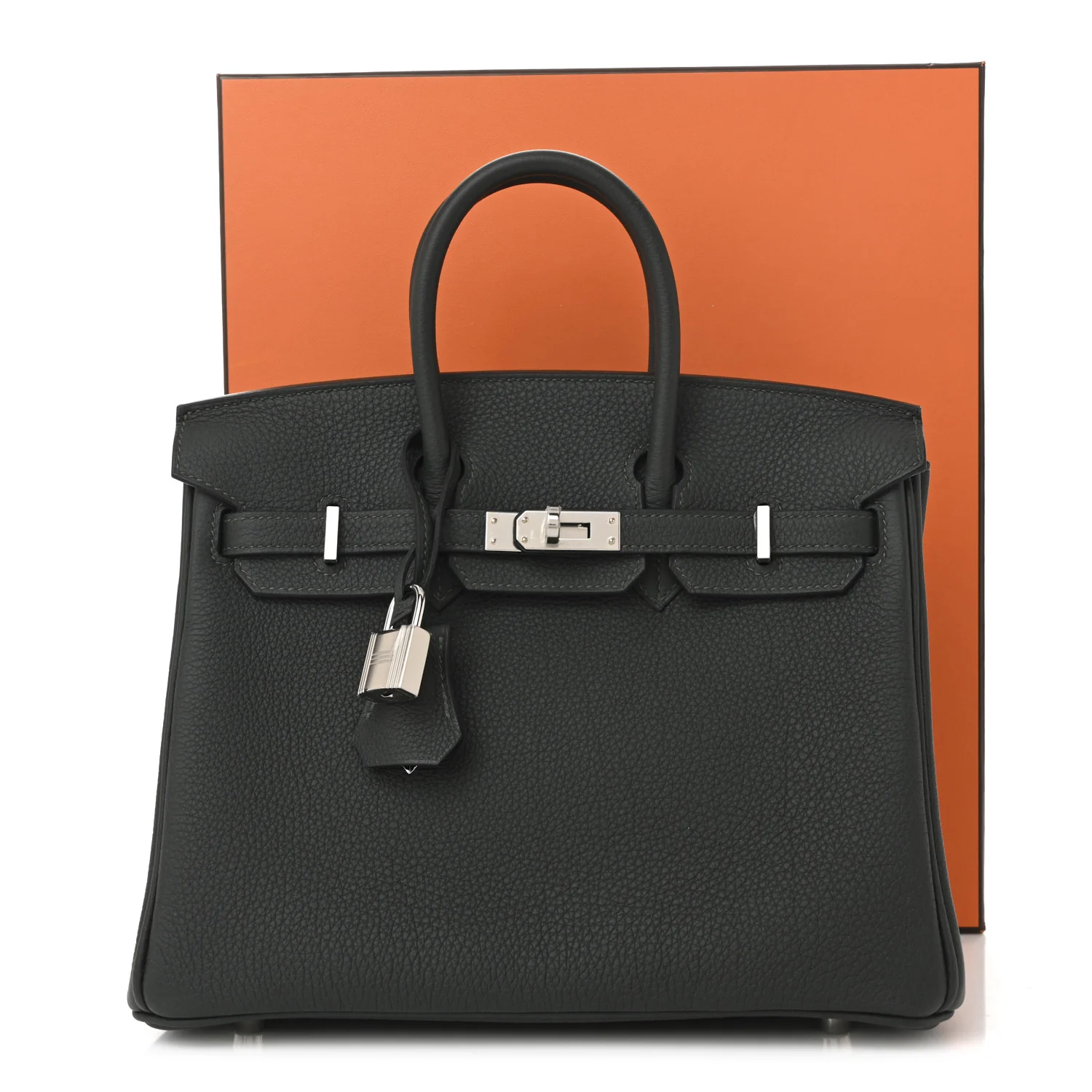 Togo Birkin 25 Vert Fonce - Top Club