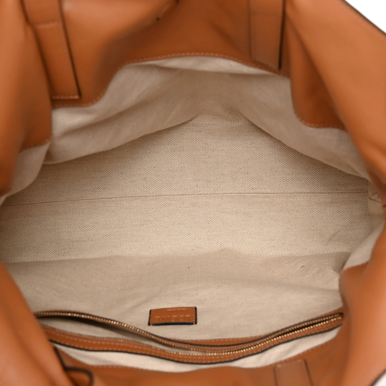 Calfskin Large Flamenco Knot Bag Warm Desert - Top Club