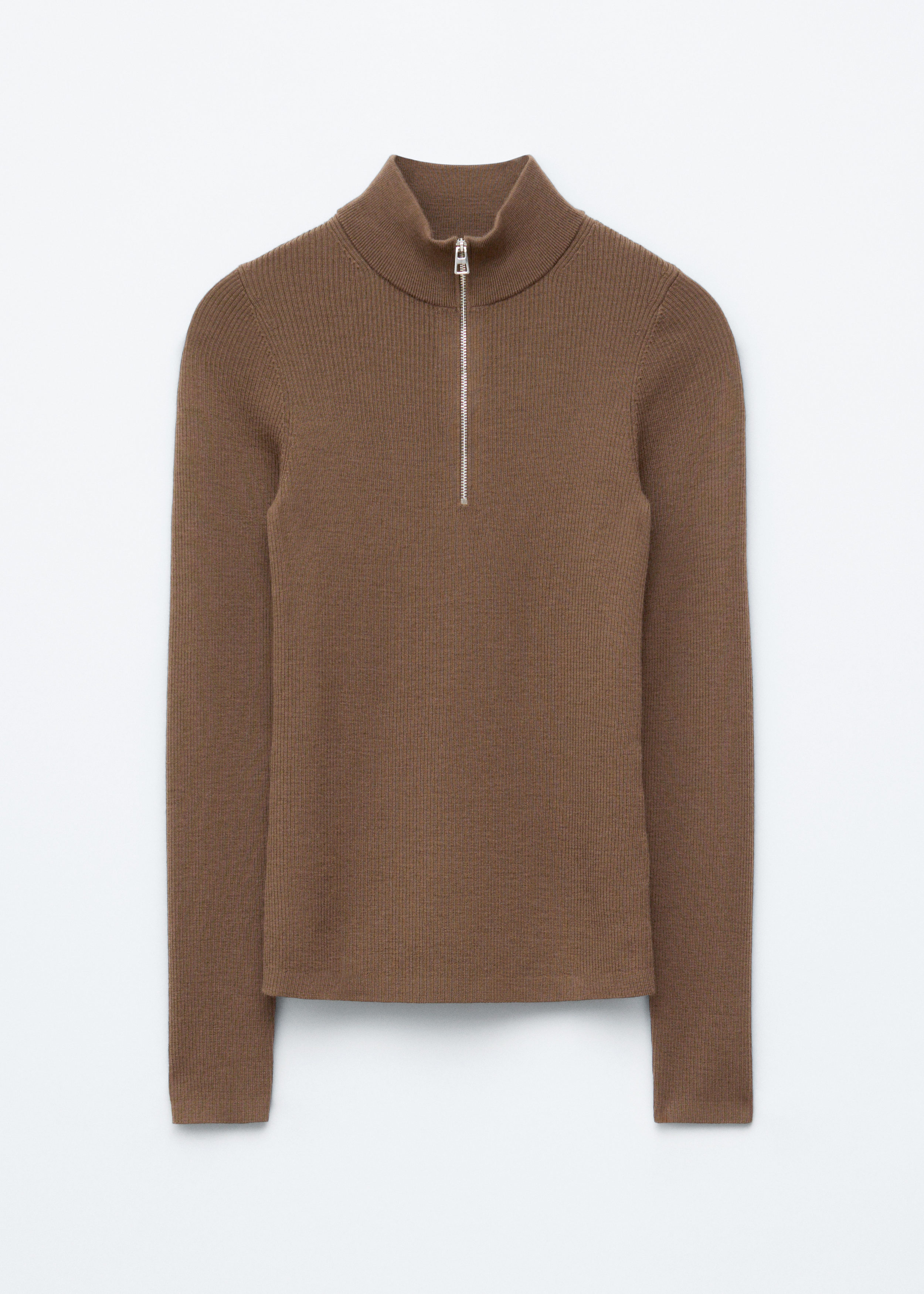 & Other Stories HALF-ZIP WOOL JUMPER