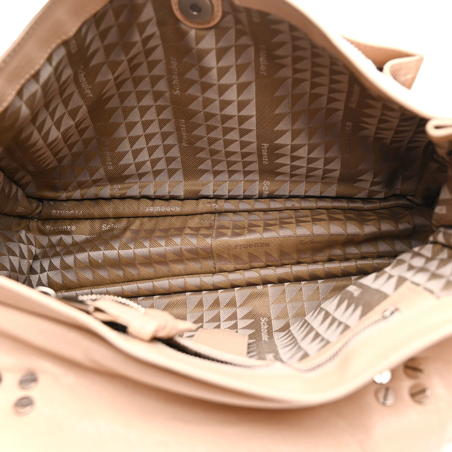 Lambskin Medium PS1 Satchel Nude - Top Club